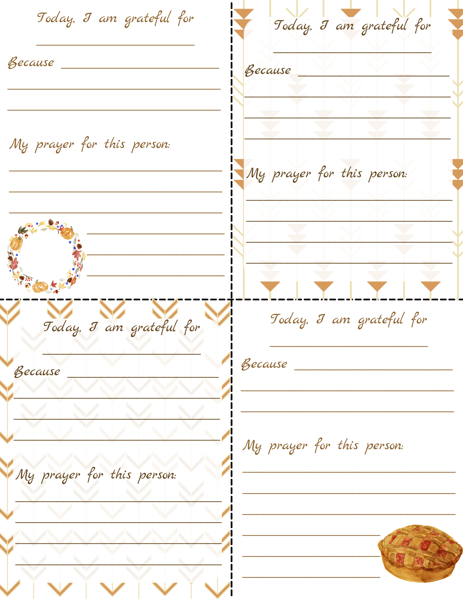 Printable Thanksgiving Cards - Easy Peasy Creative Ideas within Thanksgiving Thankful Cards Printable