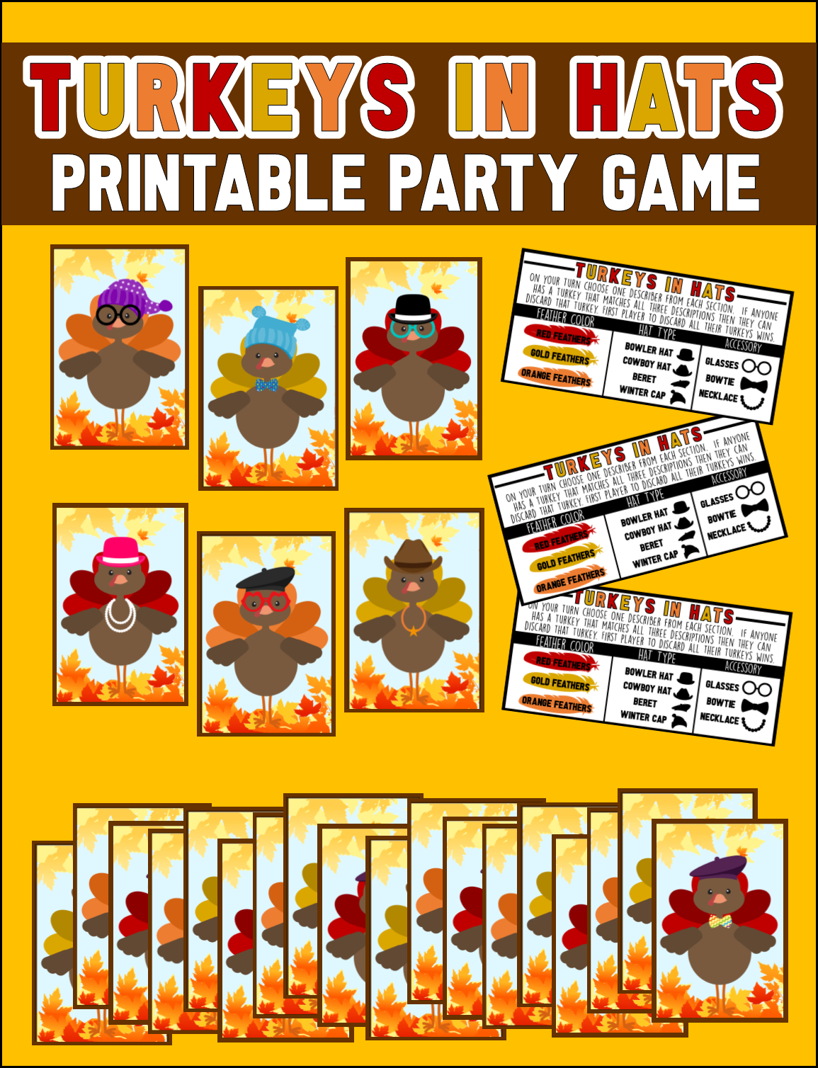 Printable Thanksgiving Games To Play With Your Family throughout Thanksgiving Family Games Printable