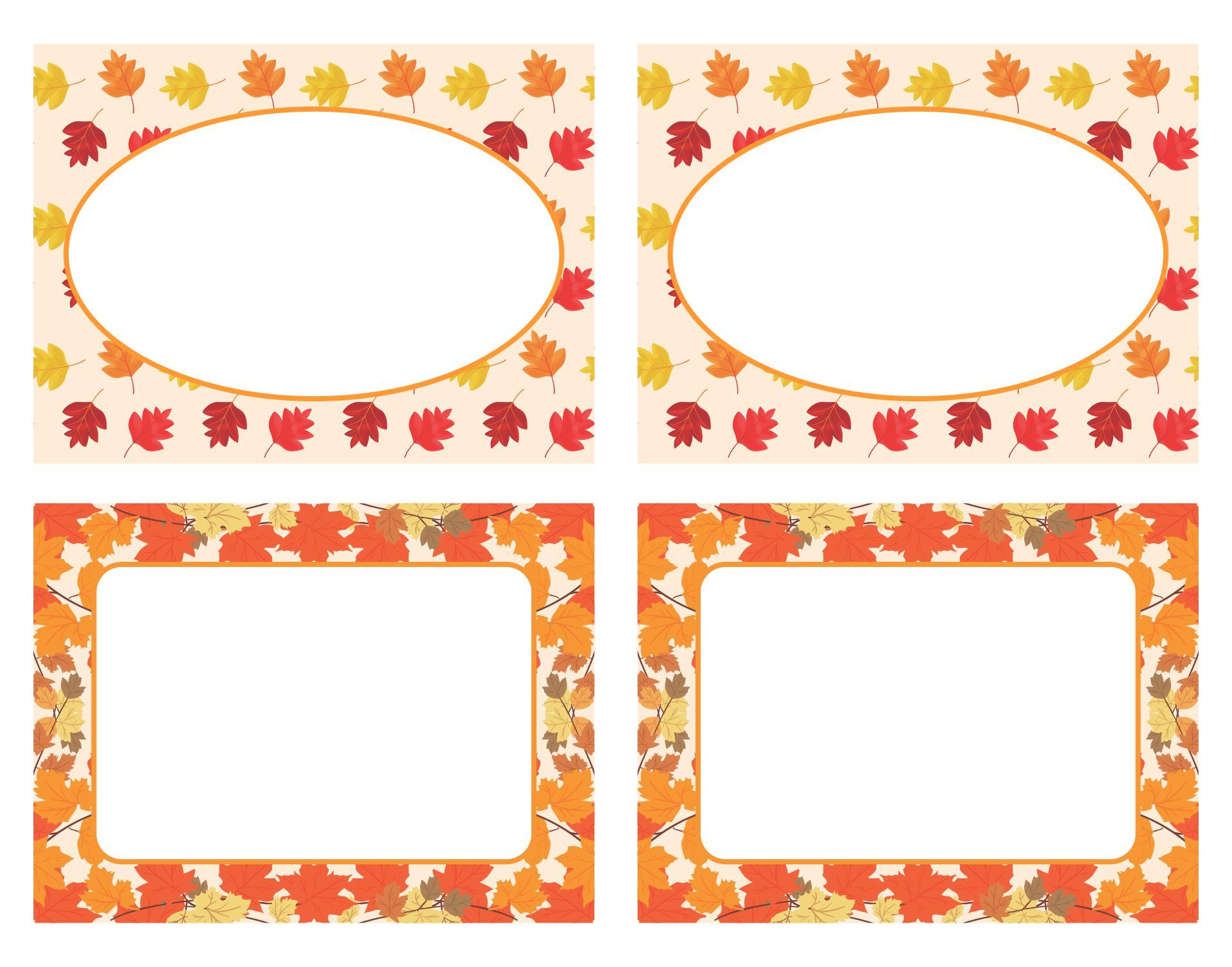 Printable Thanksgiving Labels - Printable Party Favors for Thanksgiving Food Labels Printable