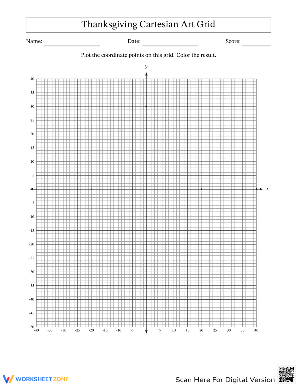 Printable Thanksgiving Plotting Point Worksheets Worksheets in Free Printable Thanksgiving Coordinate Graphing Worksheets