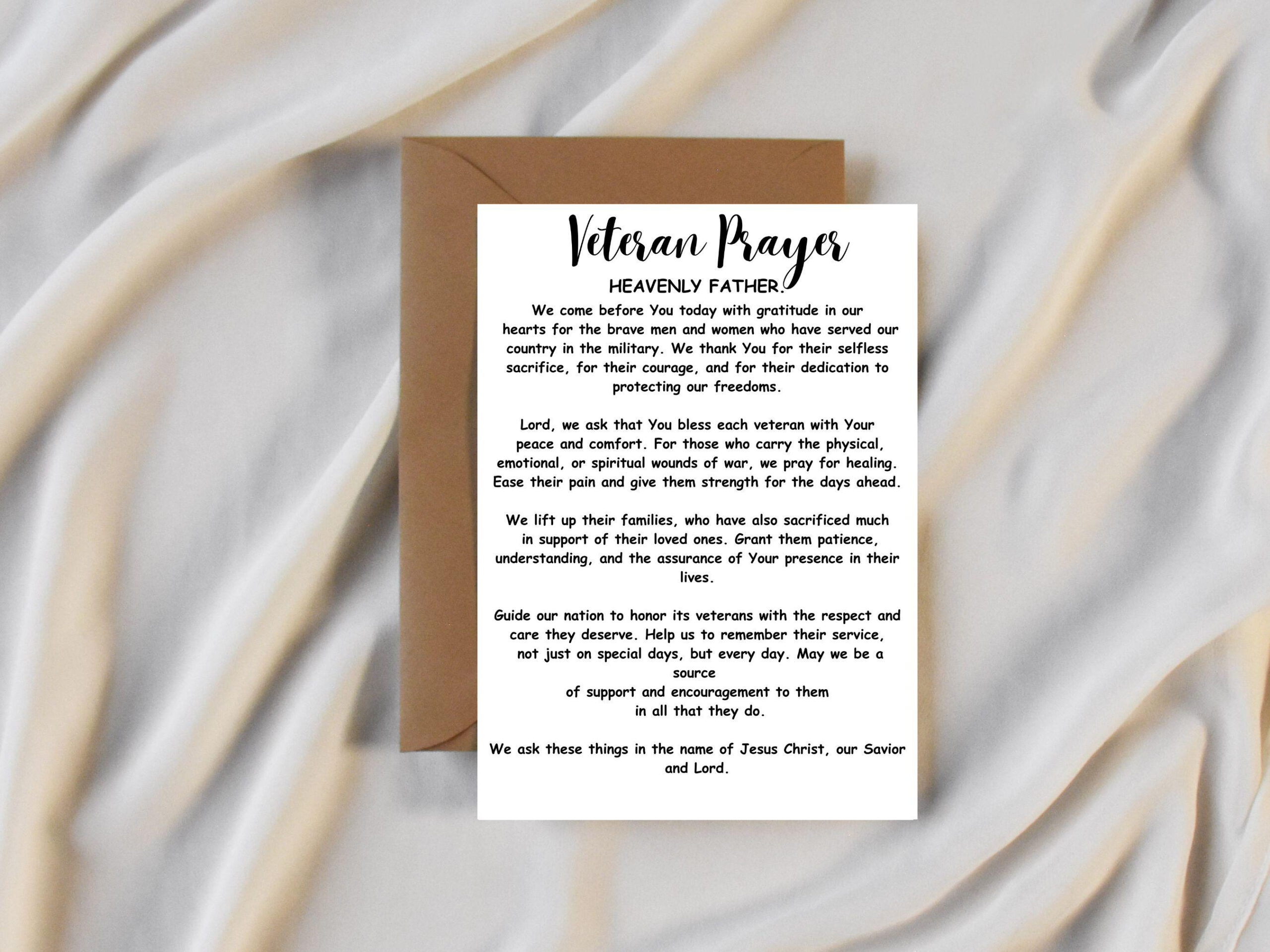 Printable Veteran Prayer Card, A Soldier Prayer Card, Soldier throughout Printable Veterans Day Prayer