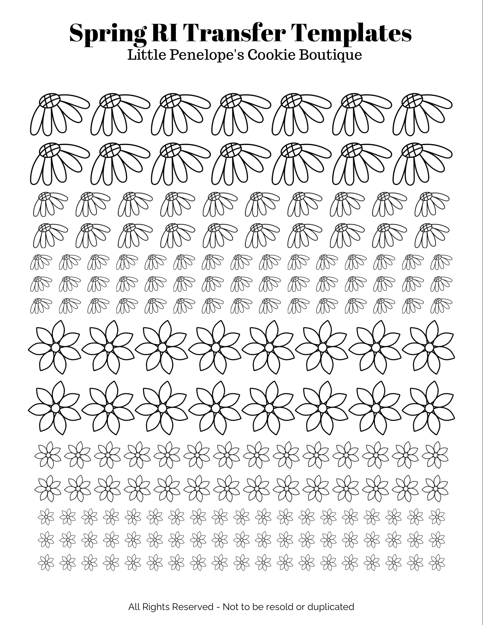 Royal Icing Transfer Templates — Little Penelope&amp;#039;S Cookie Boutique with Printable Free Royal Icing Transfer Templates