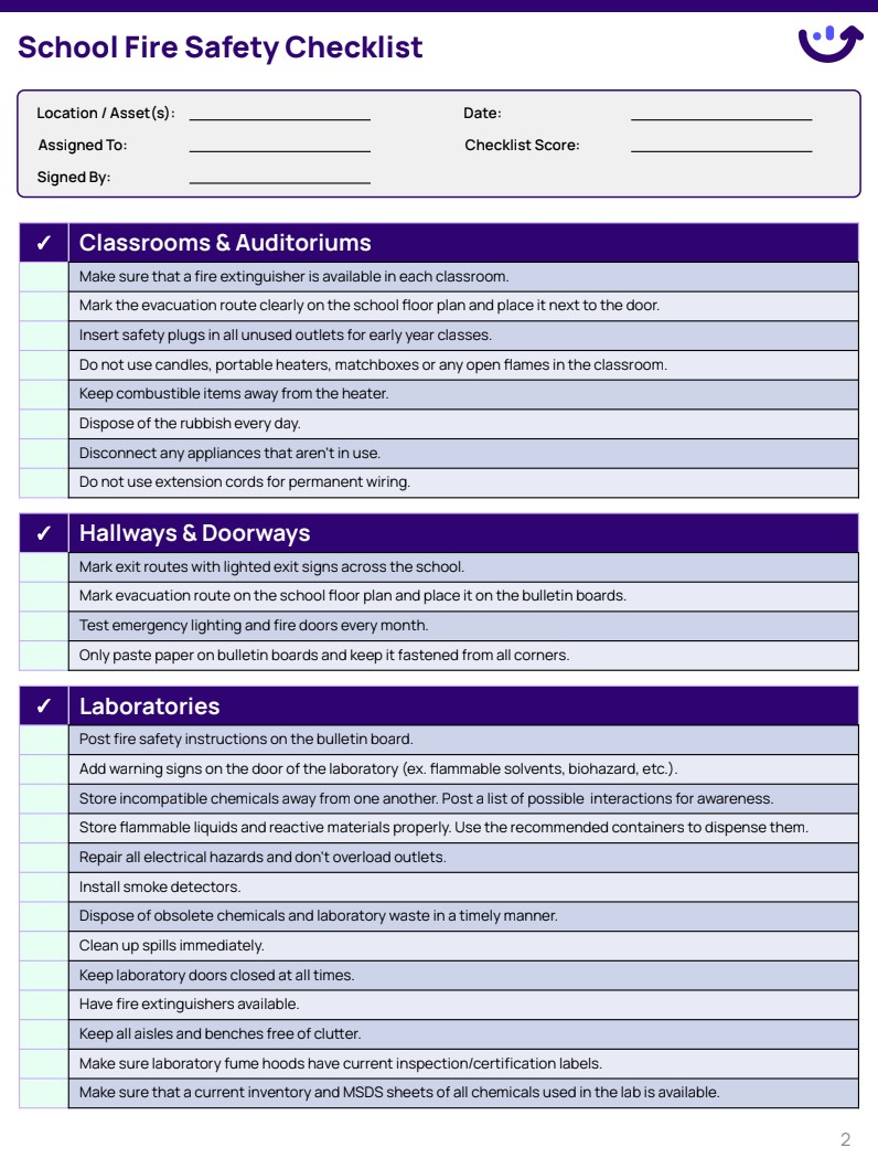 Rv Inspection Checklist | Xenia Templates throughout Printable Rv Inspection Checklist