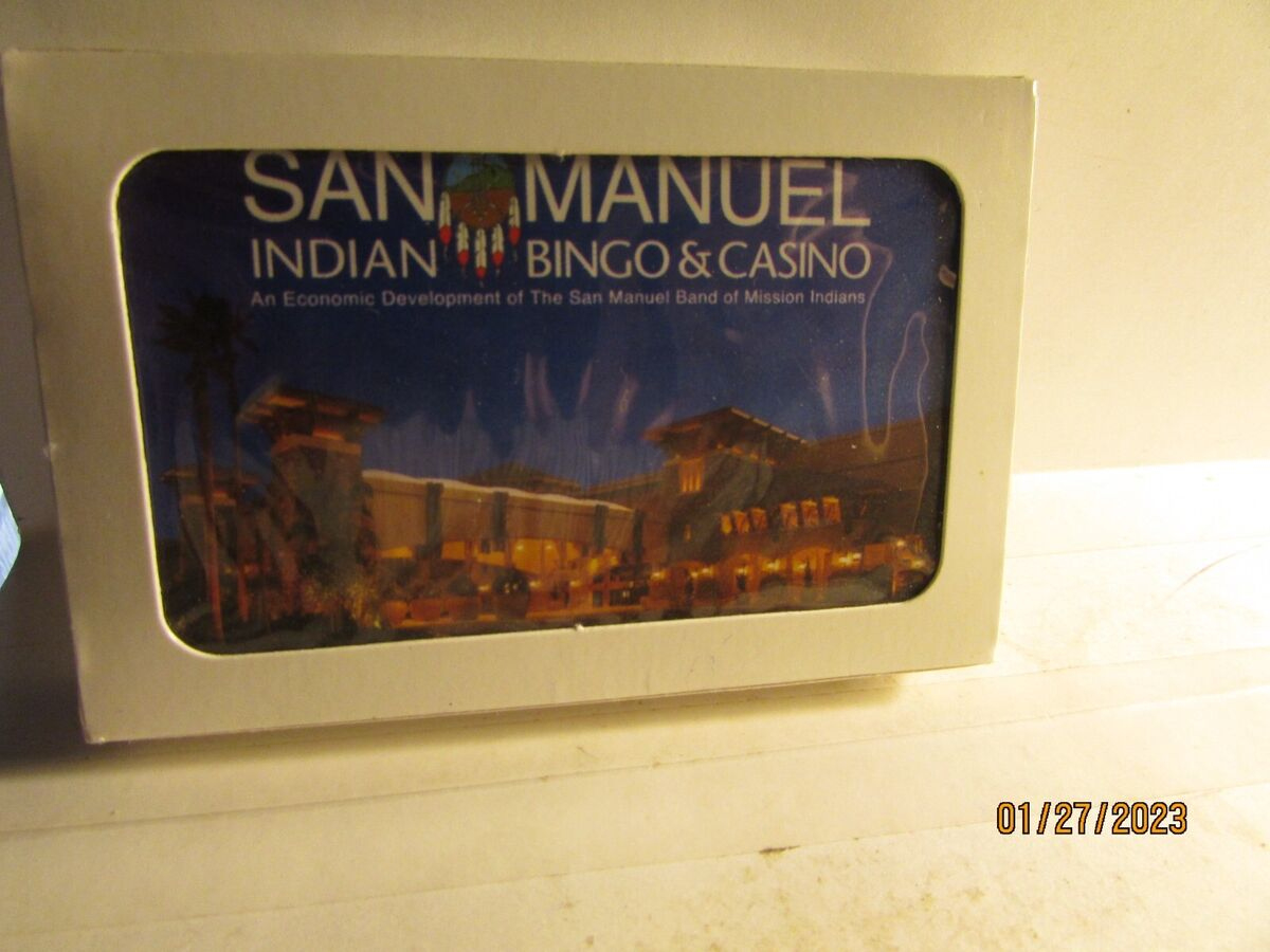 San Manuel Indian Casino- Playing Cards-Made For Sale- Not From pertaining to San Manuel Indian Bingo and Casinofour Card Poker