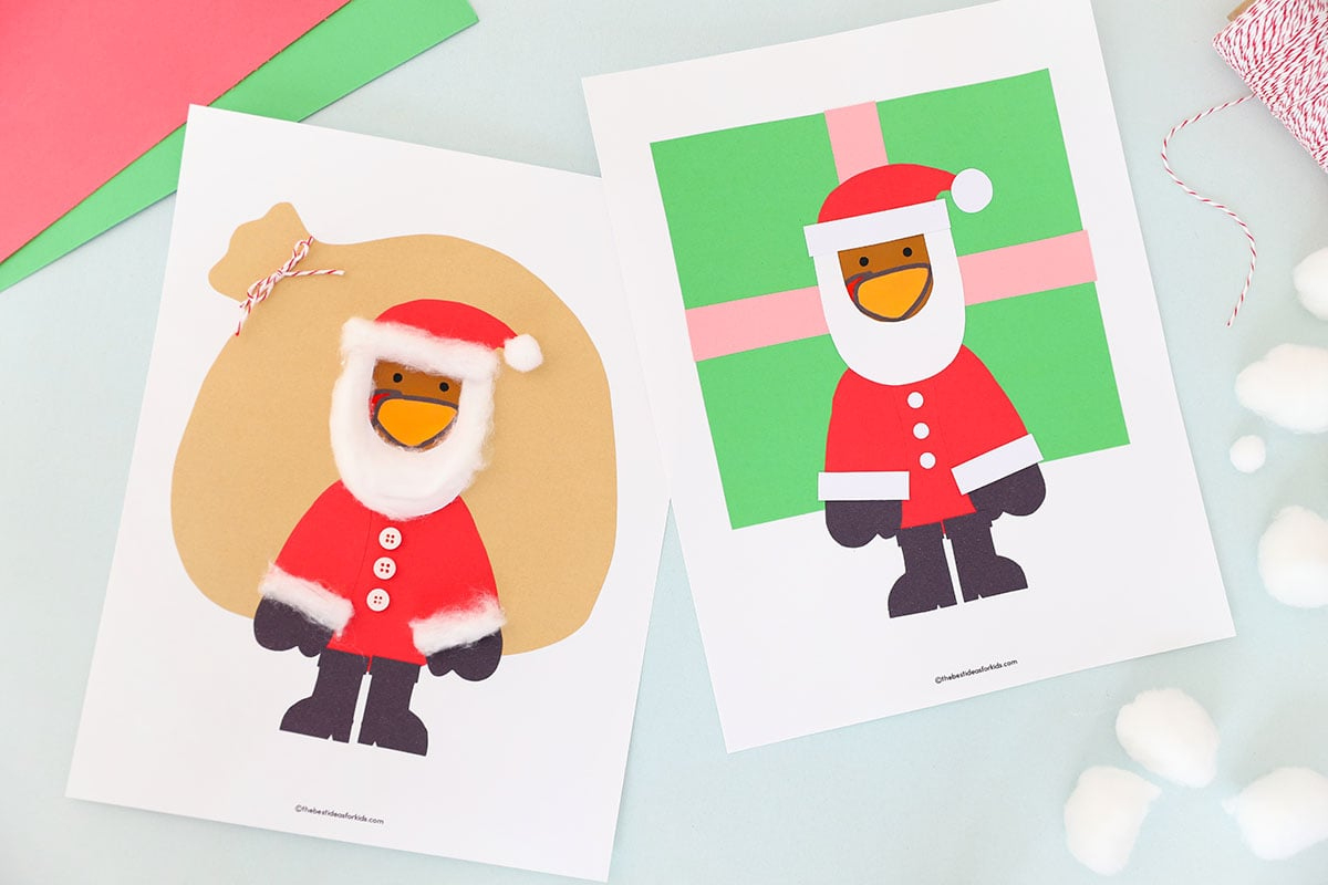 Santa Turkey Disguise (Free Template) - The Best Ideas For Kids intended for Turkey in Disguise Project Santa