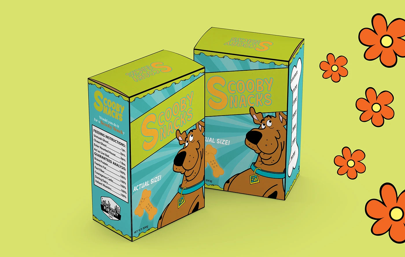 Scooby Snacks Packaging :: Behance for Printable Scooby Snacks Box
