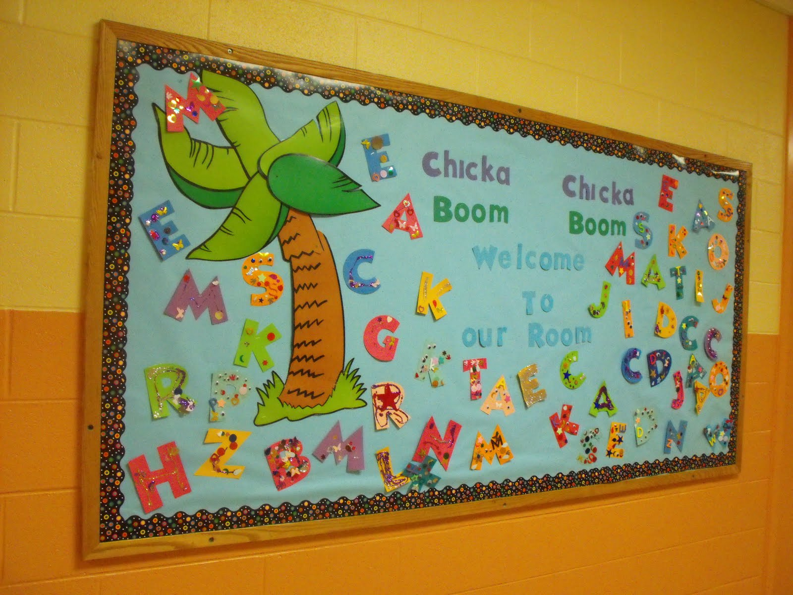 Scrap And Teach: New Chicka Chicka Boom Boom Bulletin Board throughout Chicka Chicka Boom Boom Bulletin Board Printables