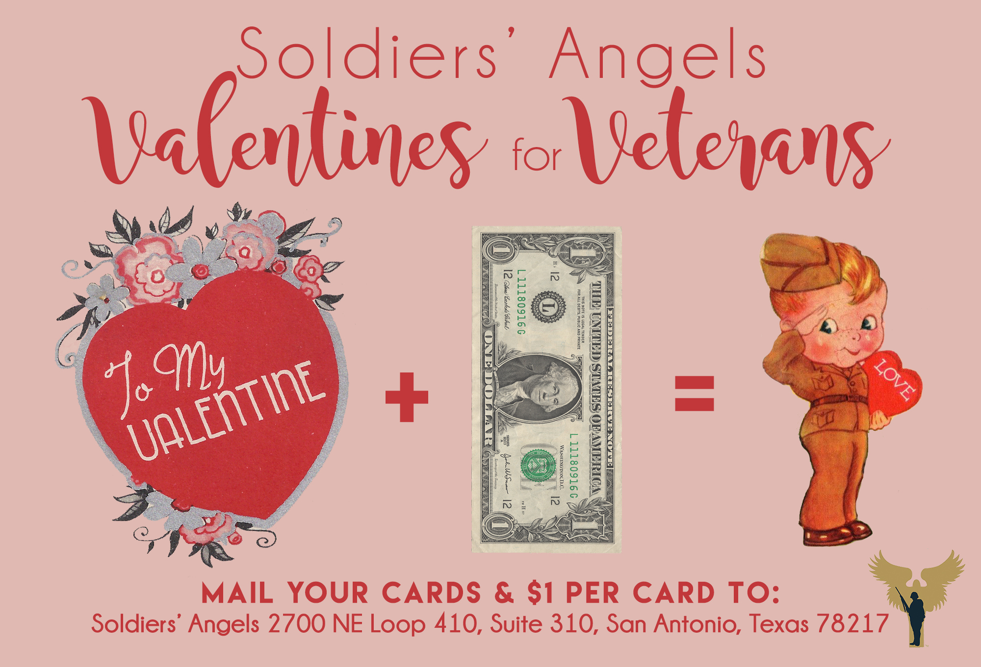 Send Our Troops And Veterans Valentines This Valentine&amp;#039;S Day regarding Valentines For Veterans Printable