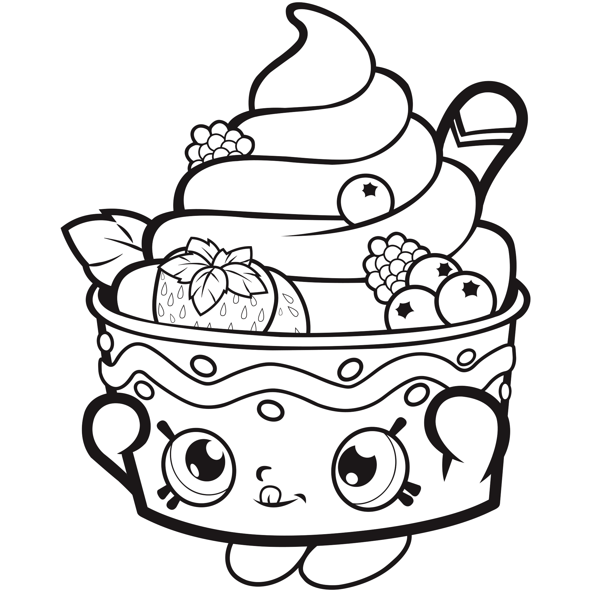 Shopkins Coloring Pages - Best Coloring Pages For Kids intended for Free Printable Shopkins Colouring Pages