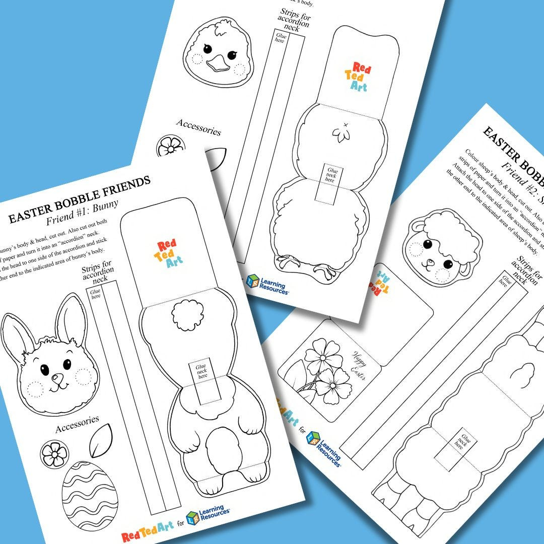 Simple Easter Crafts For Kids | Learning Resources Uk with regard to Easter Craft Free Printable