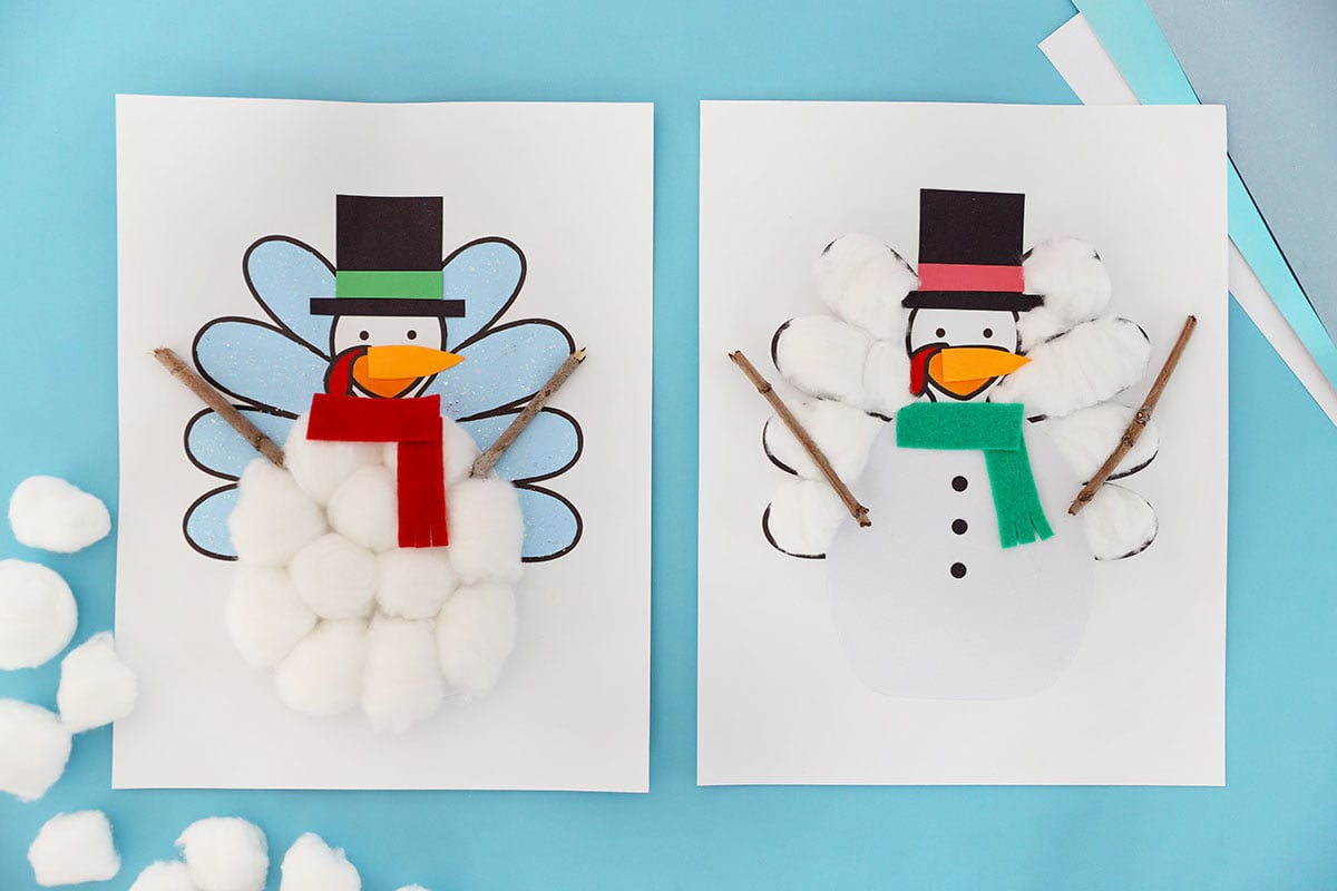 Snowman Turkey Disguise (Free Template) - The Best Ideas For Kids within Turkey Disguised As Snowman