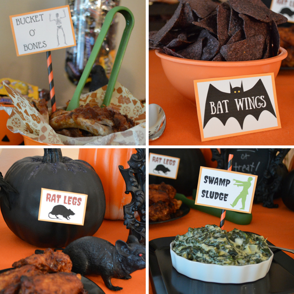 Spooky Halloween Food Labels - Free Printable - Celebrate &amp;amp; Decorate for Halloween Food Labels Printable