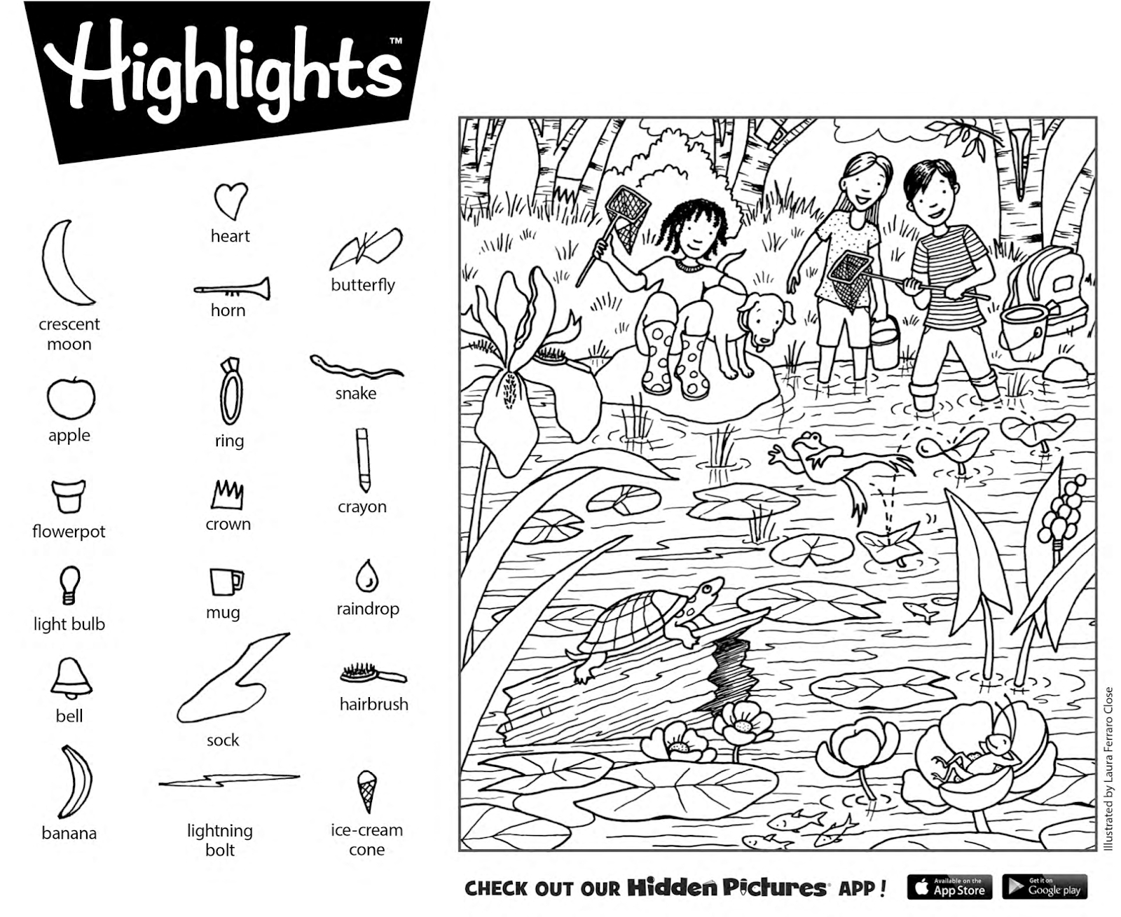 Suchbilder pertaining to Highlights Hidden Pictures Free Printables