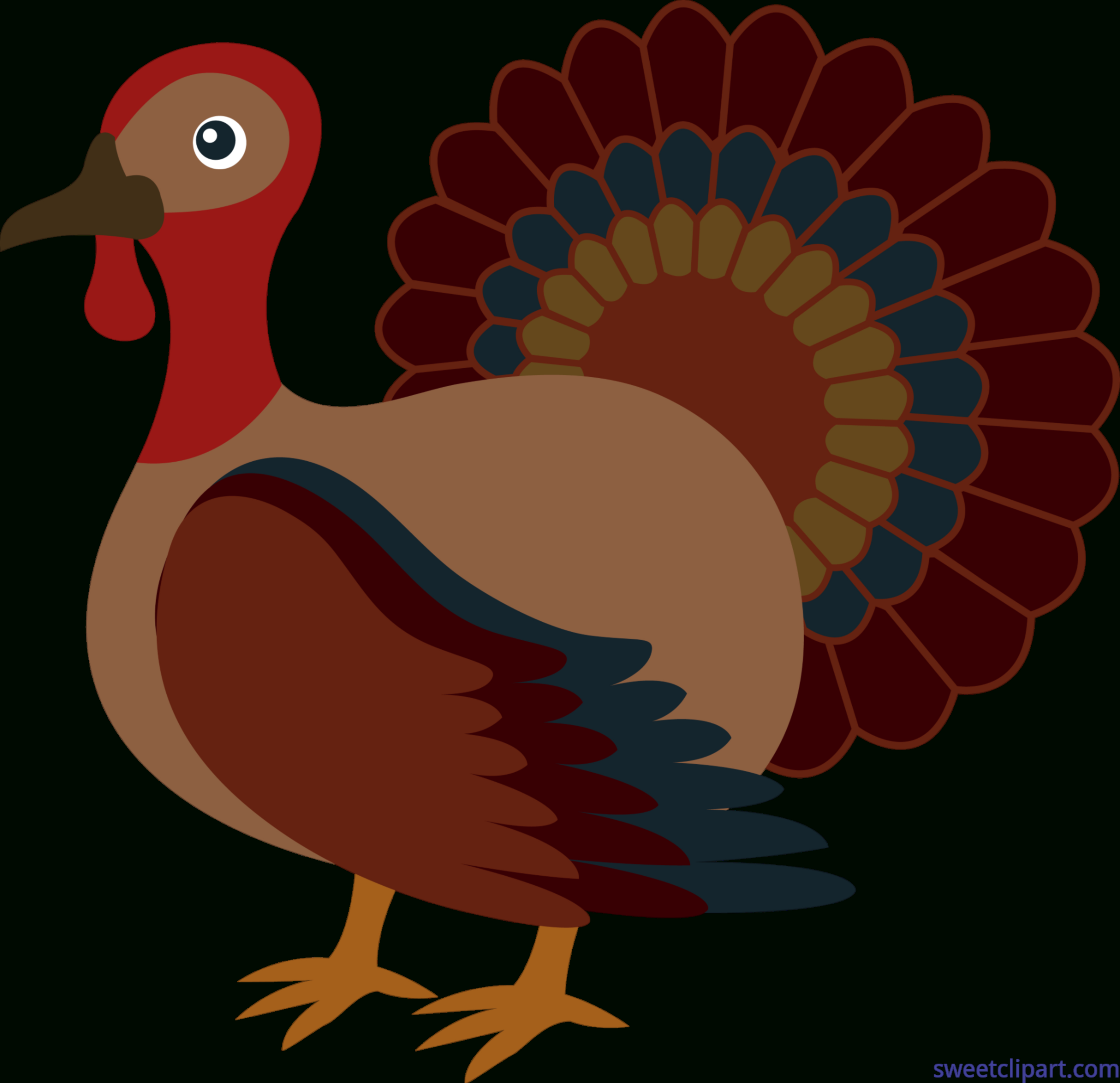 Sweet Clip Art - Cute Free Clip Art And Coloring Pages pertaining to Free Printable Turkey Clipart