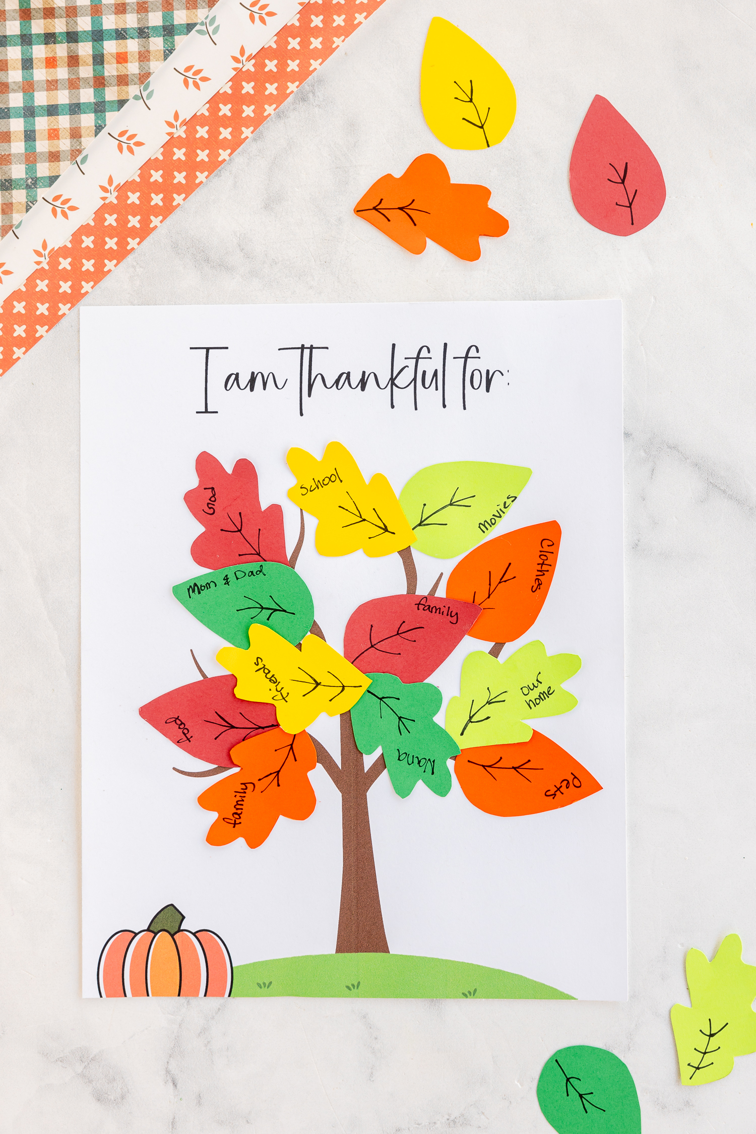 Thankful Tree Printable.mp4 regarding Free Printable Thanksgiving Tree