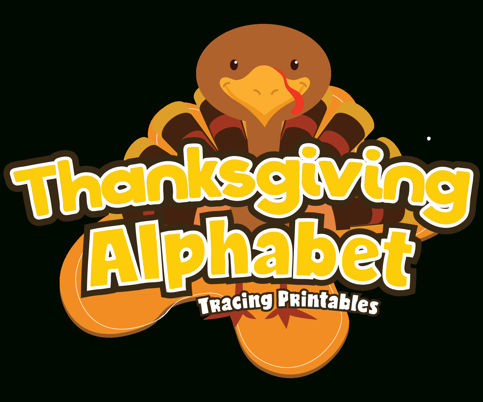 Thanksgiving Alphabet Letter Tracing Pack For Preschoolers — My in Thanksgiving Alphabet Letters Printable Free