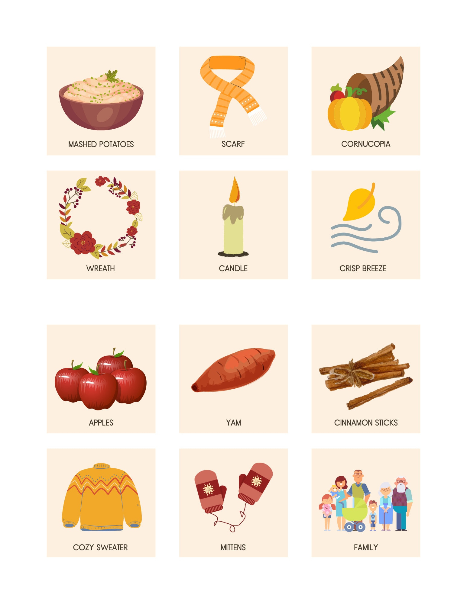 Thanksgiving Bingo Printable, Pink Fall, Friendsgiving Party with regard to Thanksgiving Bingo Printables Oriental Trading