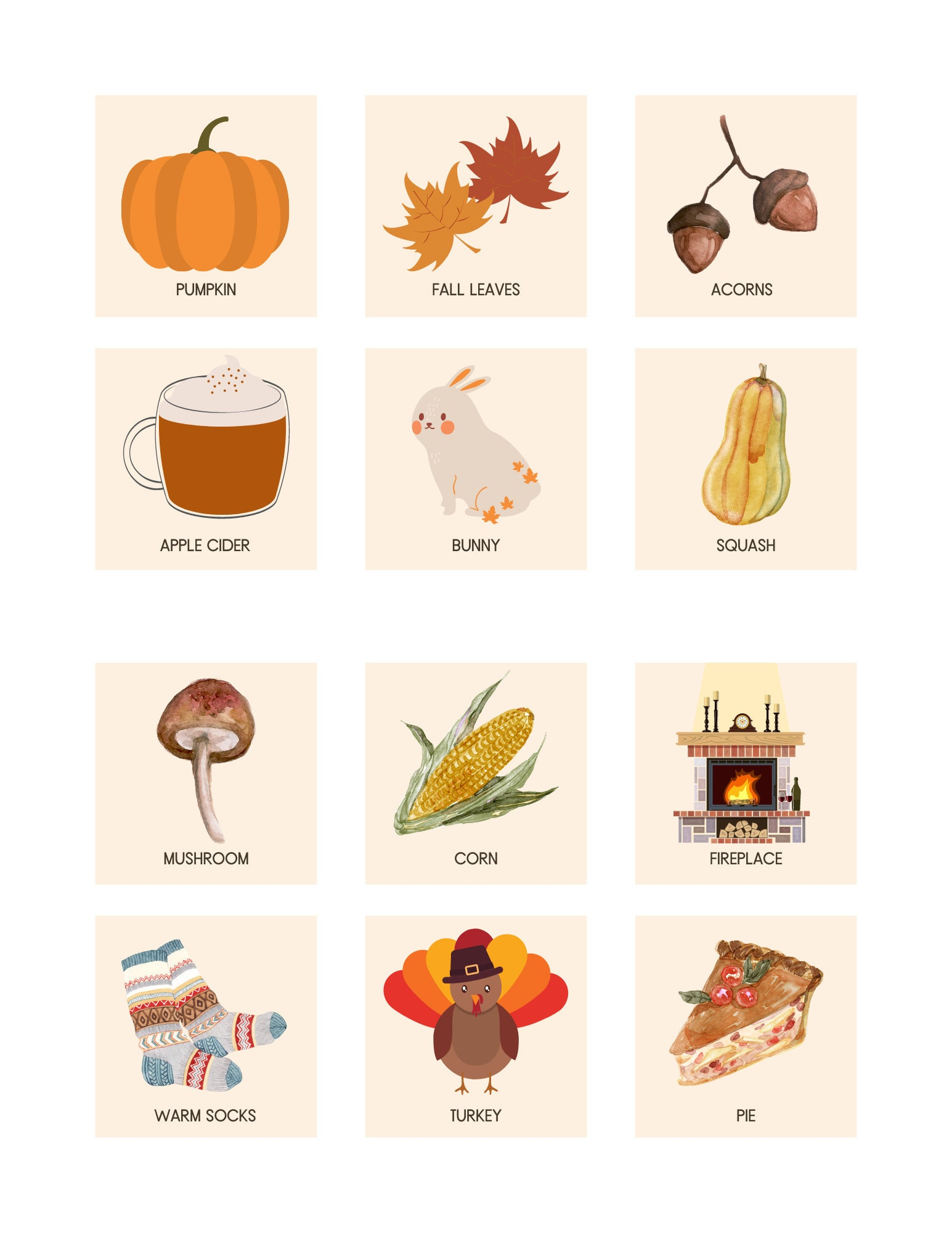 Thanksgiving Bingo Printable, Pink Fall, Friendsgiving Party with regard to Thanksgiving Bingo Printables Oriental Trading