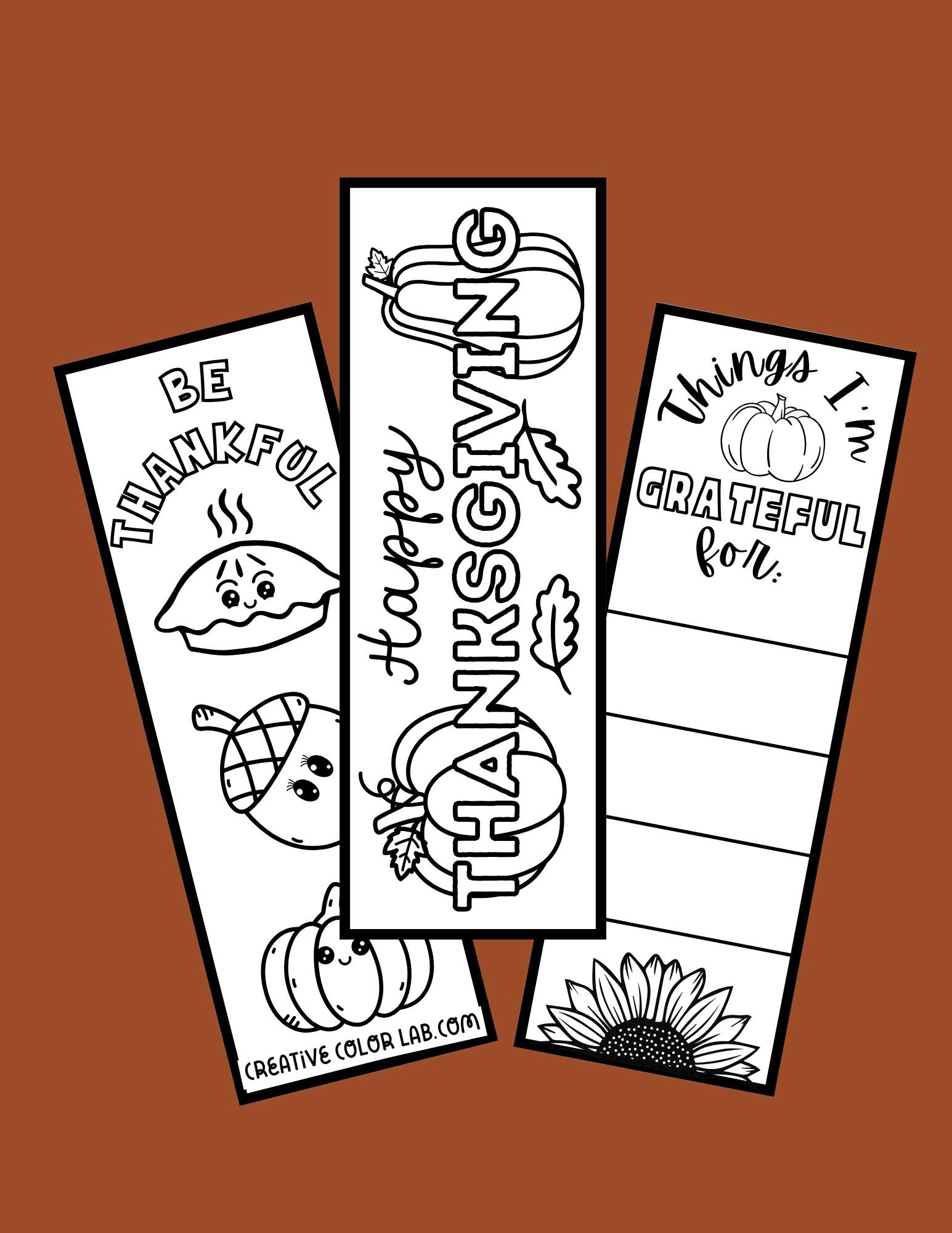 Thanksgiving Bookmarks To Color | Free Pdf Printables intended for Free Printable Turkey Bookmarks