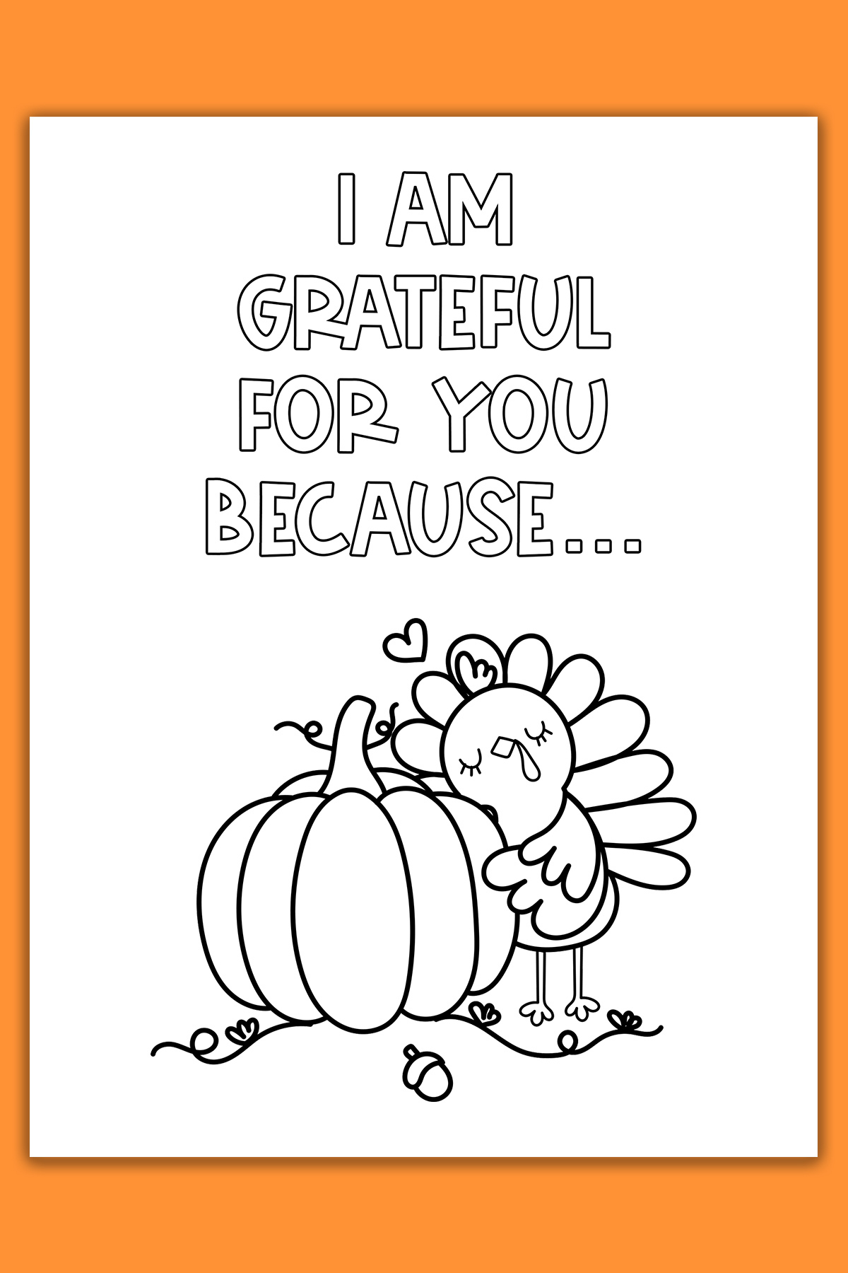 Thanksgiving Cards Coloring Pages - 10 Free Cards Included within Thanksgiving Thank You Cards Printable