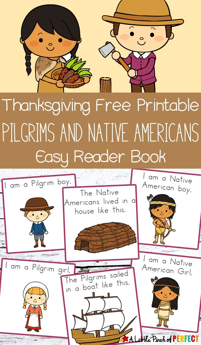 Thanksgiving Color And Read Book: Free Printable Kids Activity - A intended for Free Printable Thanksgiving Story