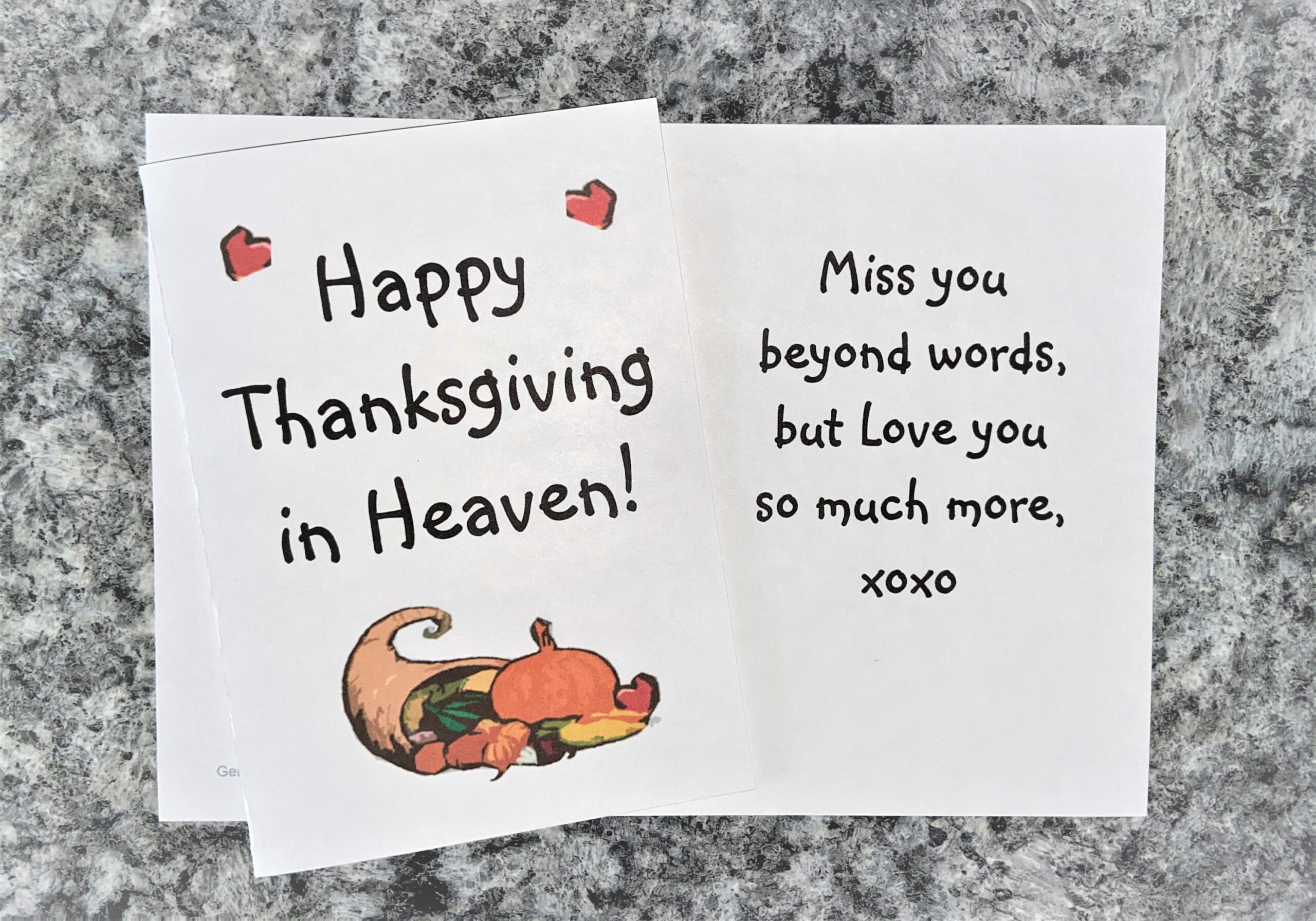 Thanksgiving Heaven - Etsy with First Thanksgiving In Heaven Poem