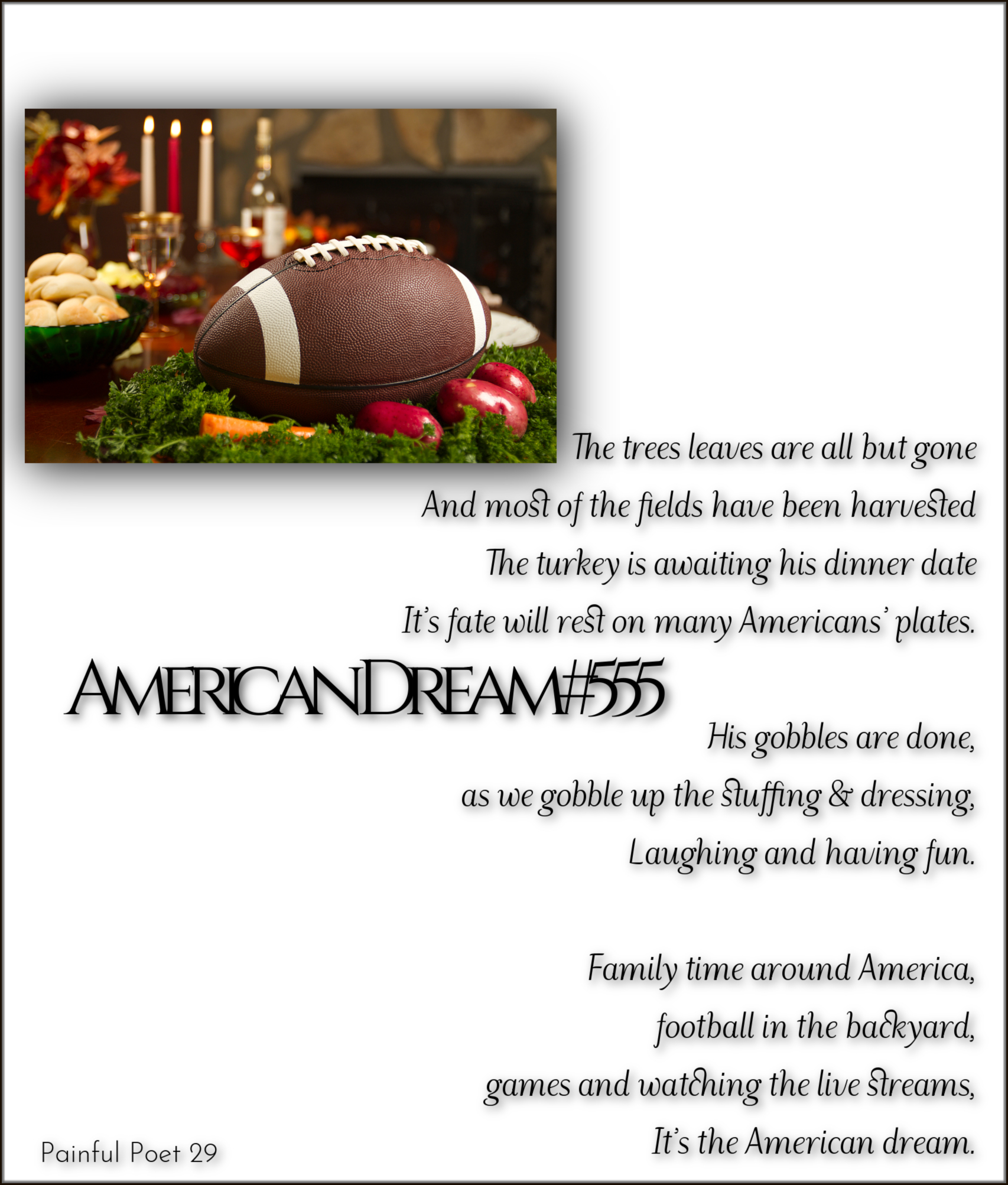 Thanksgiving Poems | Holiday Poetry with Minnesota Thanksgiving Poem