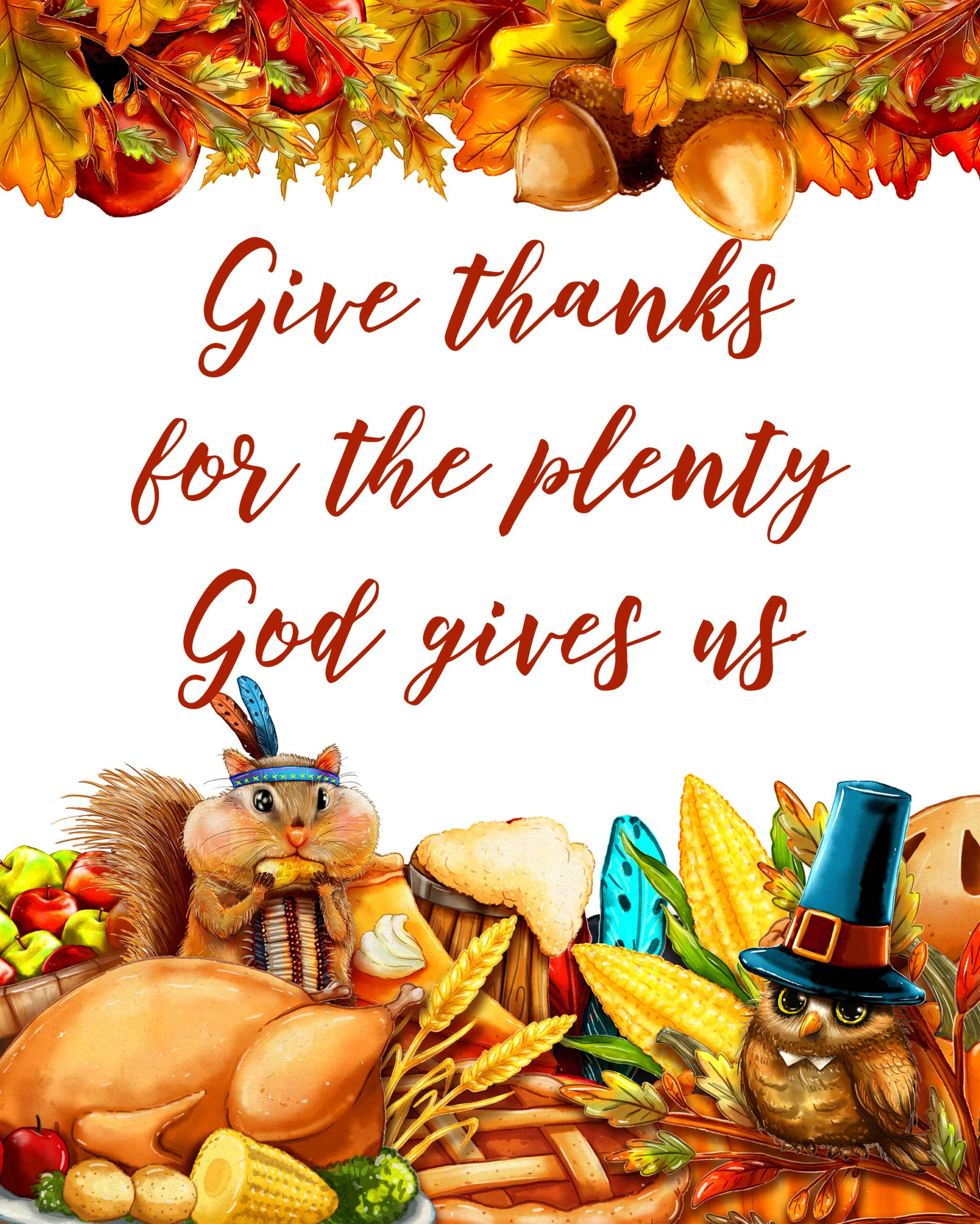 Thanksgiving Printables in Free Printable Thanksgiving Graphics