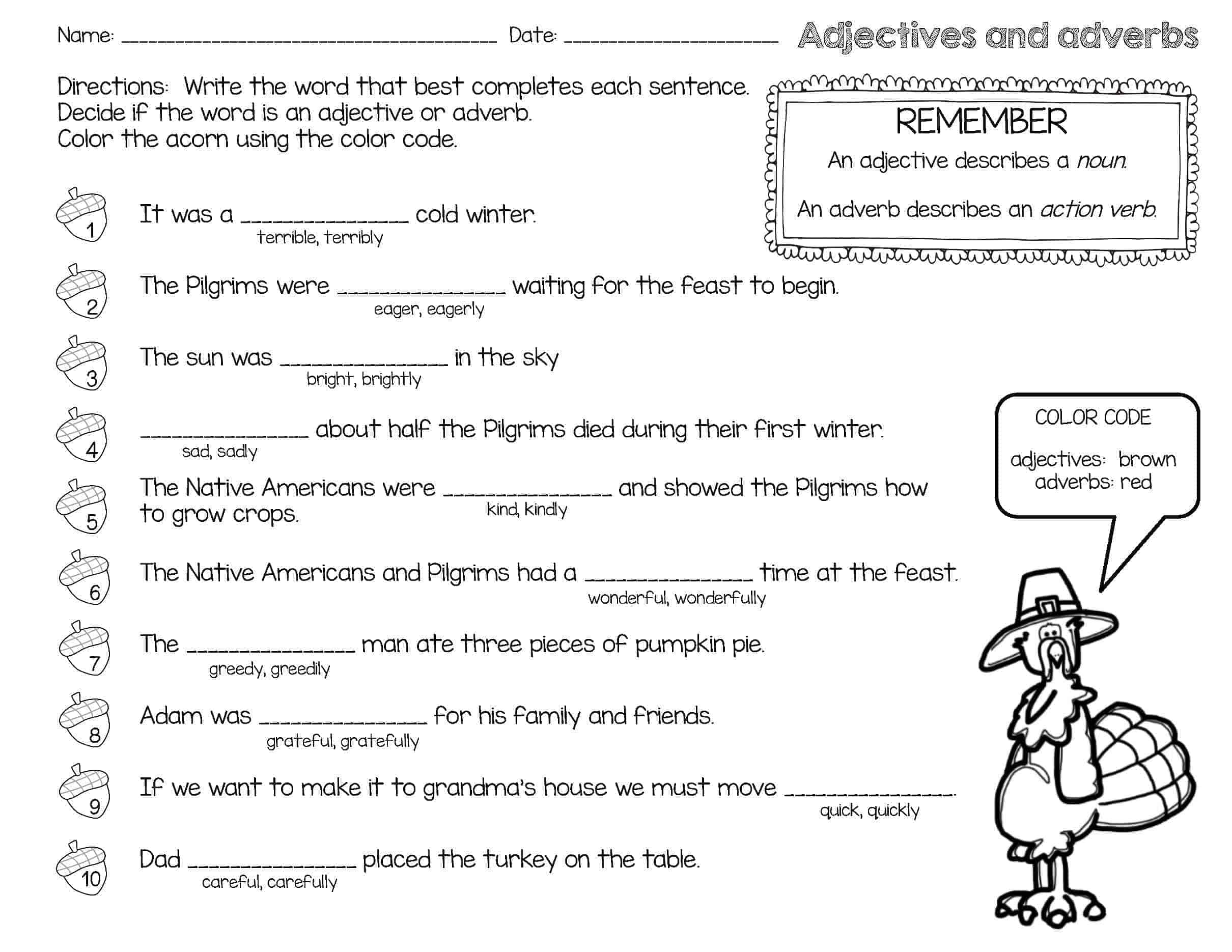 Thanksgiving Reading Comprehension Passages And Activities intended for Free Thanksgiving Reading Comprehension Printables