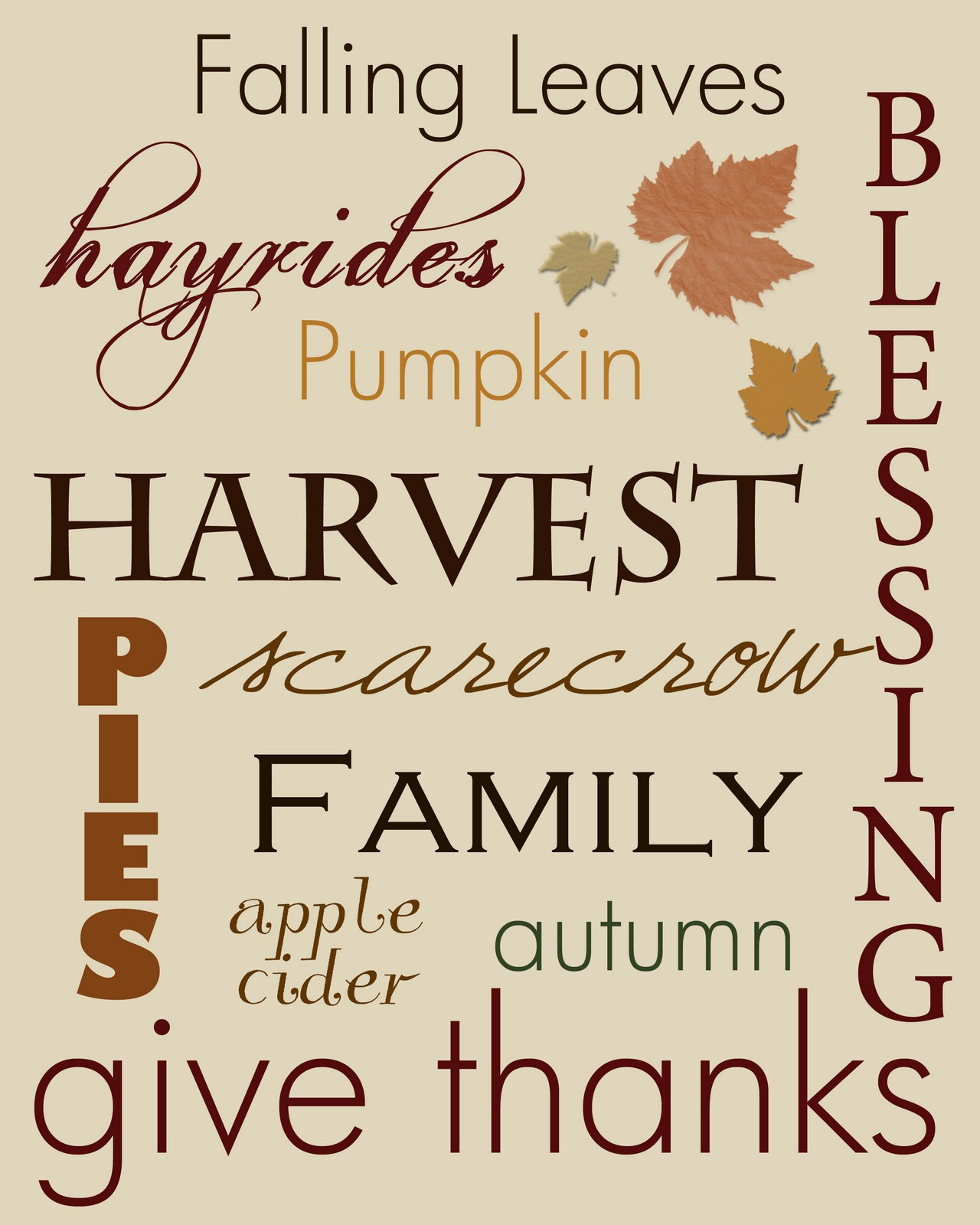 Thanksgiving Subway Art Printables - Blooming Homestead with regard to Free Printable Thanksgiving Subway Art
