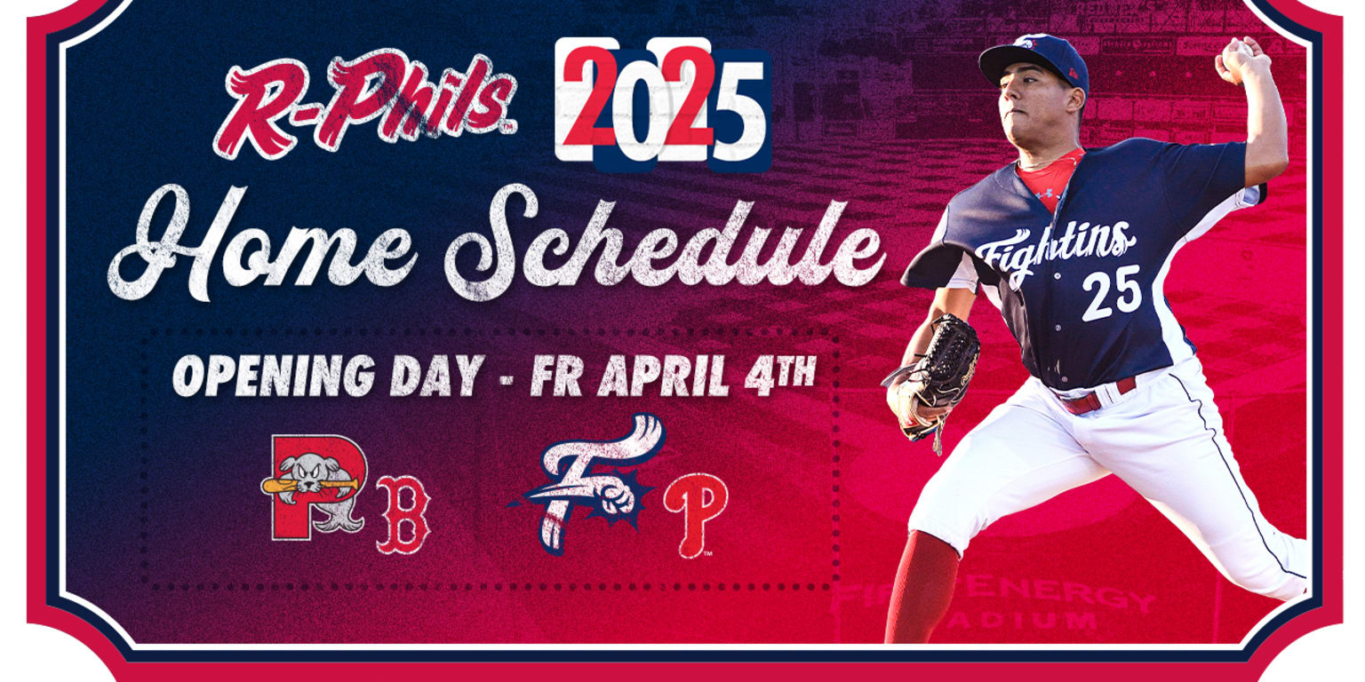 The 2025 R-Phils Home Schedule Is Here! | Fightin Phils with regard to Phillies Schedule 2025 Printable Free