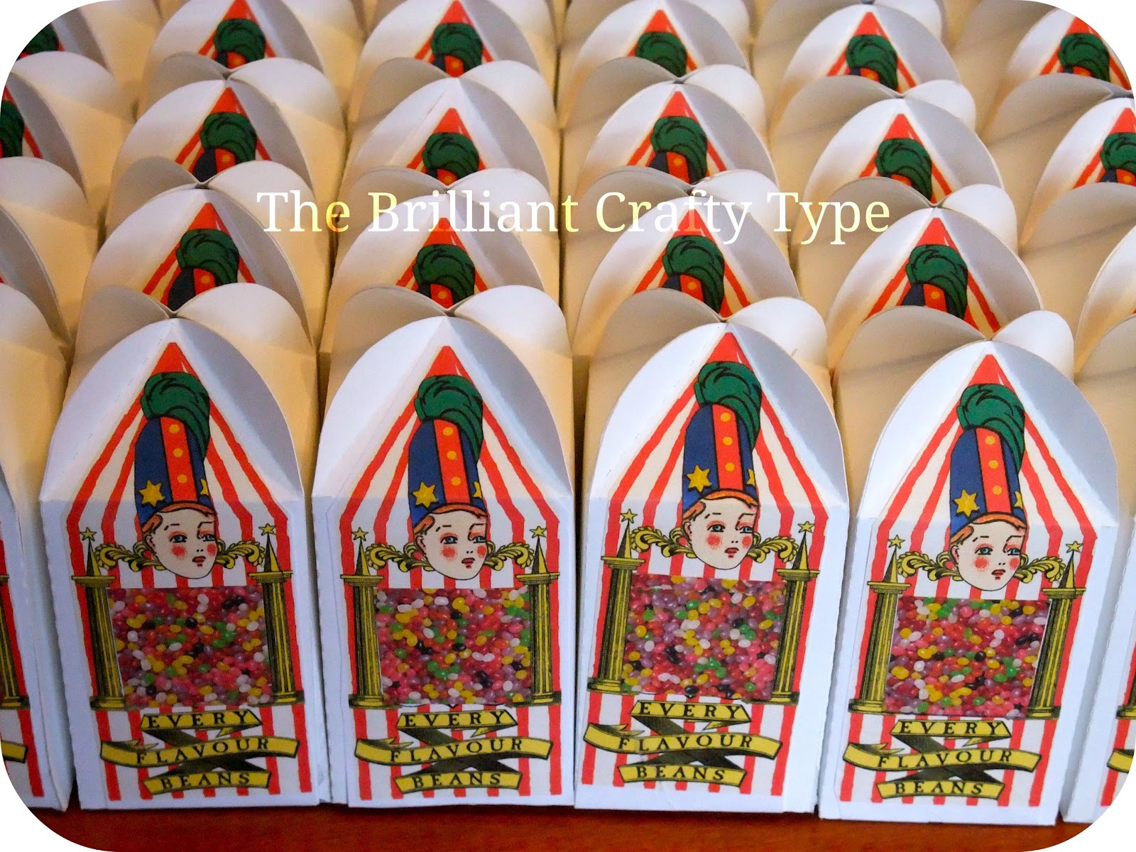 The Brilliant Crafty Type: Bertie Botts Every Flavour Beans with regard to Free Printable Bertie Botts Every Flavor Beans Label