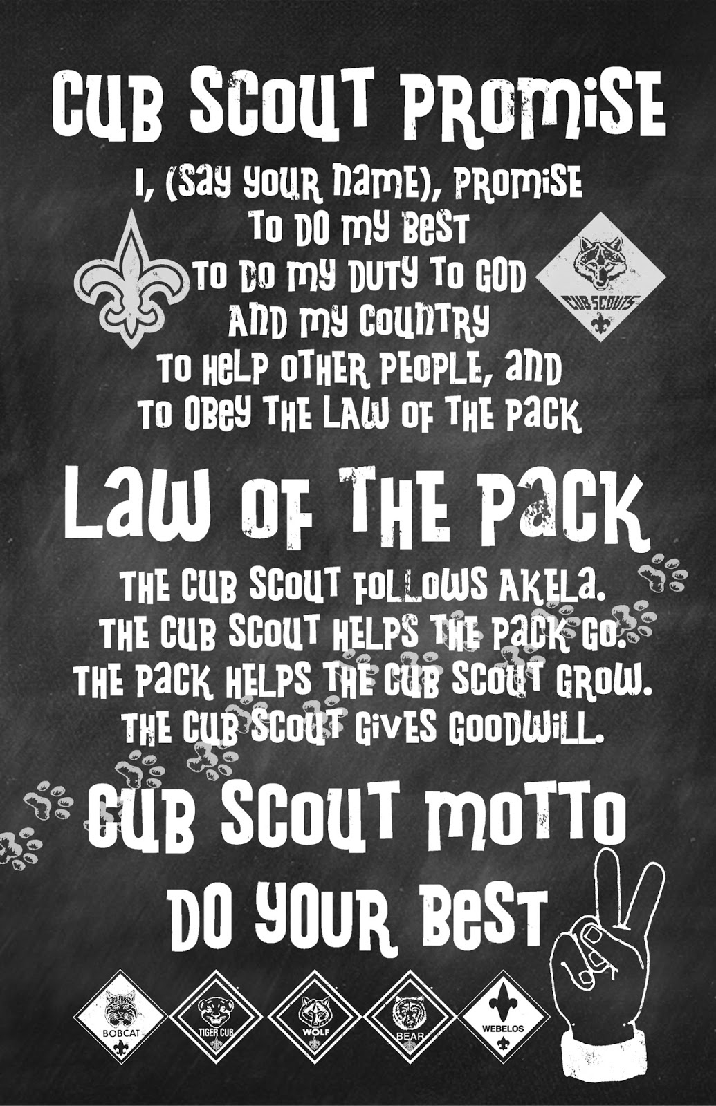 The Sew*Er, The Caker, The Copycat Maker: New Cub Scout Printables with regard to Cub Scout Printables Free