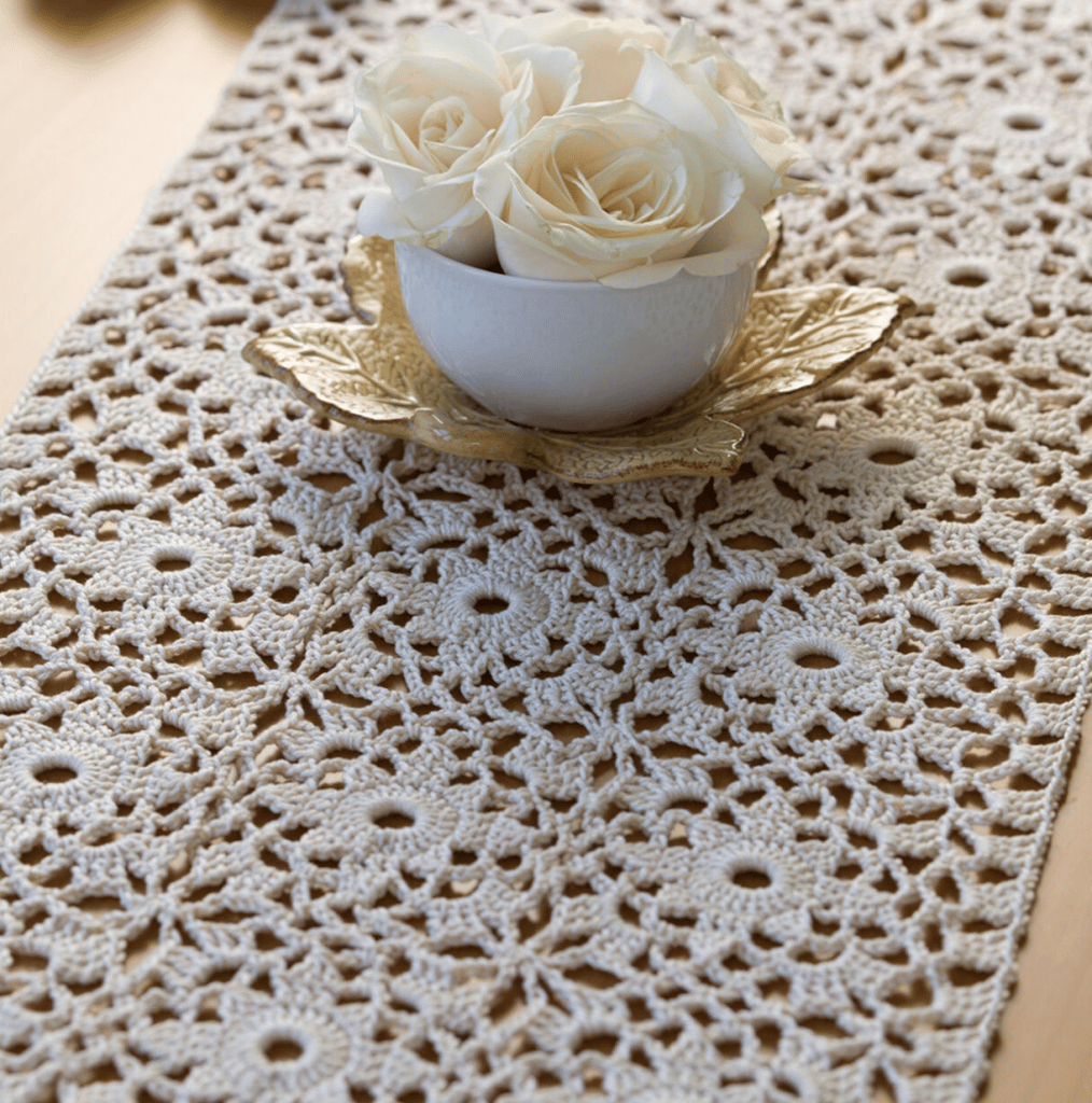 The Ultimate List Of The Best Crochet Table Runner Patterns - Easy with regard to Free Printable Crochet Table Runner Patterns