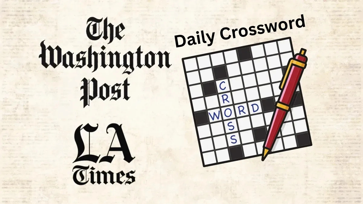 Today&amp;#039;S Washington Post/La Times Daily Crossword Answers And Hint regarding Printable Crossword Puzzles Washington Post