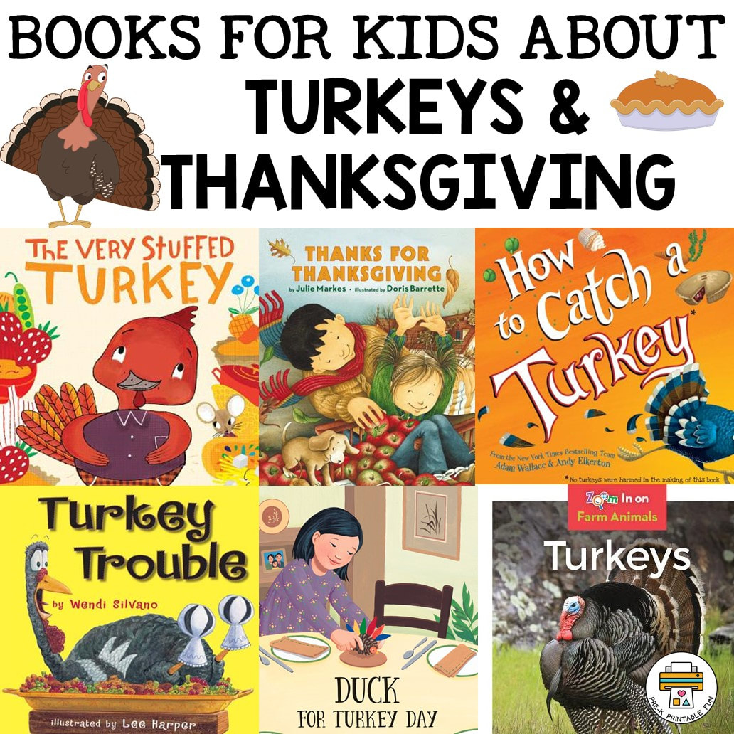 Turkey And Thanksgiving Book Picks For Preschoolers - Pre-K pertaining to Thanksgiving Books For Kindergarten Printable