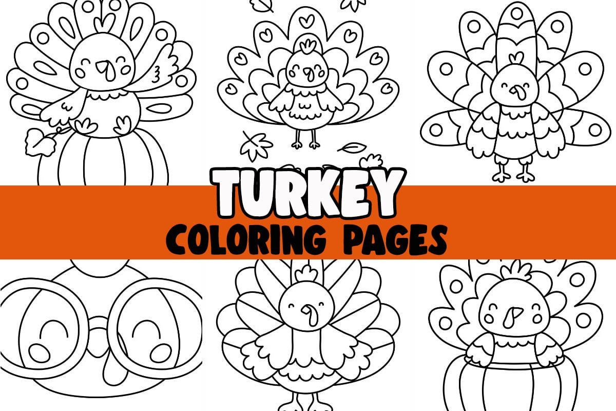 Turkey Coloring Pages (Free Printables) - The Best Ideas For Kids within Turkey Color Pages Printable
