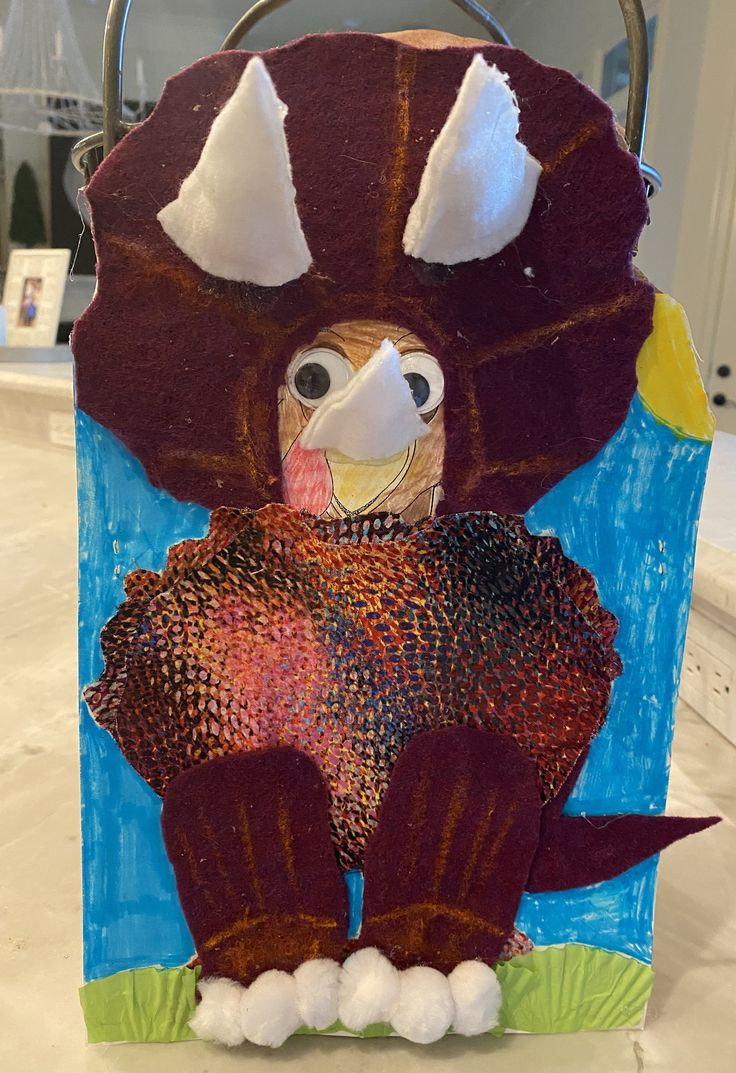 Turkey Disguise for Turkey in Disguise Triceratops