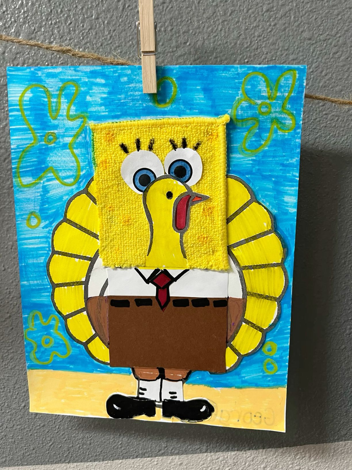 Turkey Disguise Idea with Turkey In Disguise Spongebob