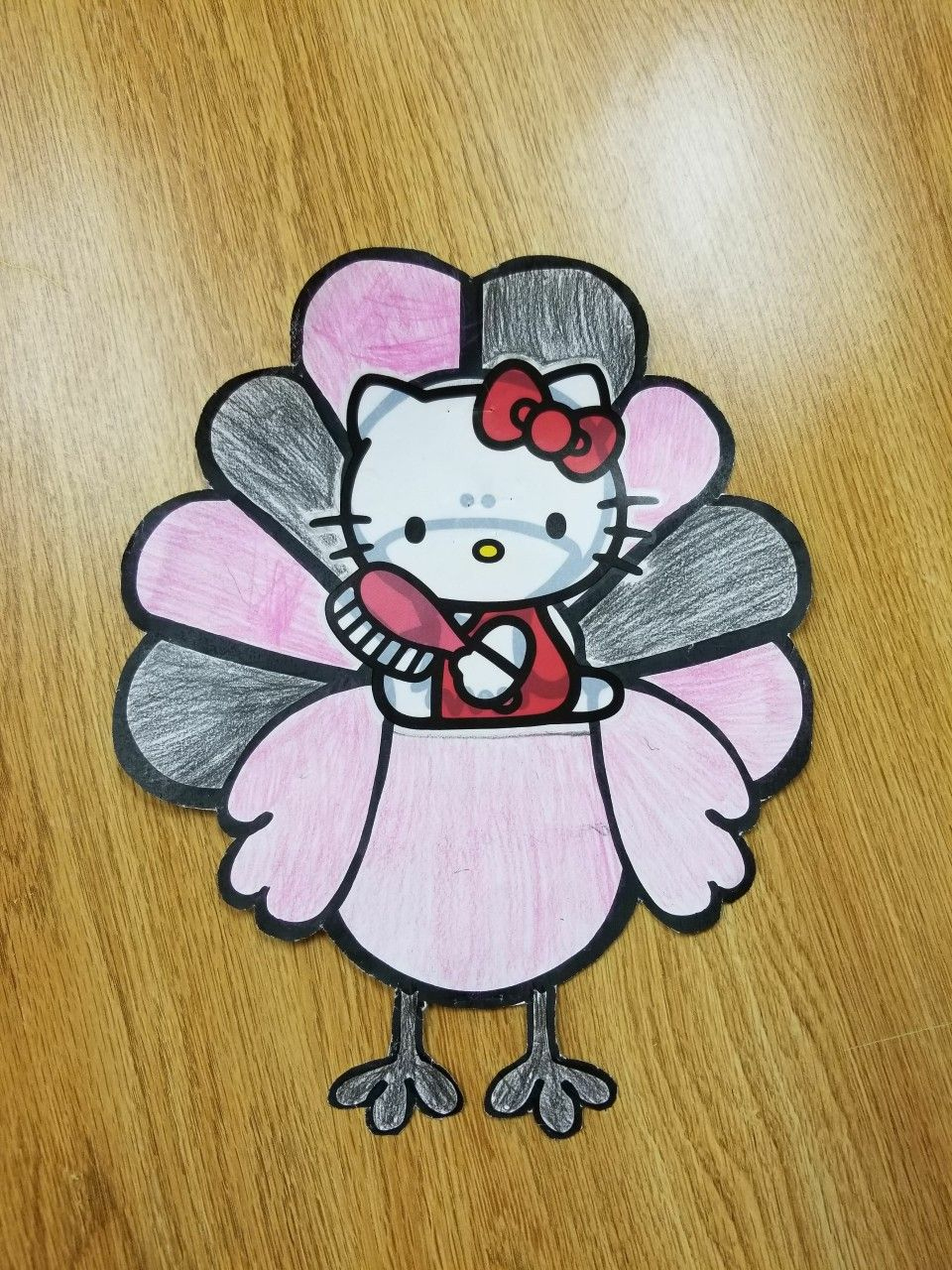 Turkey Disguise Project Hello Kitty regarding Turkey in Disguise Hello Kitty