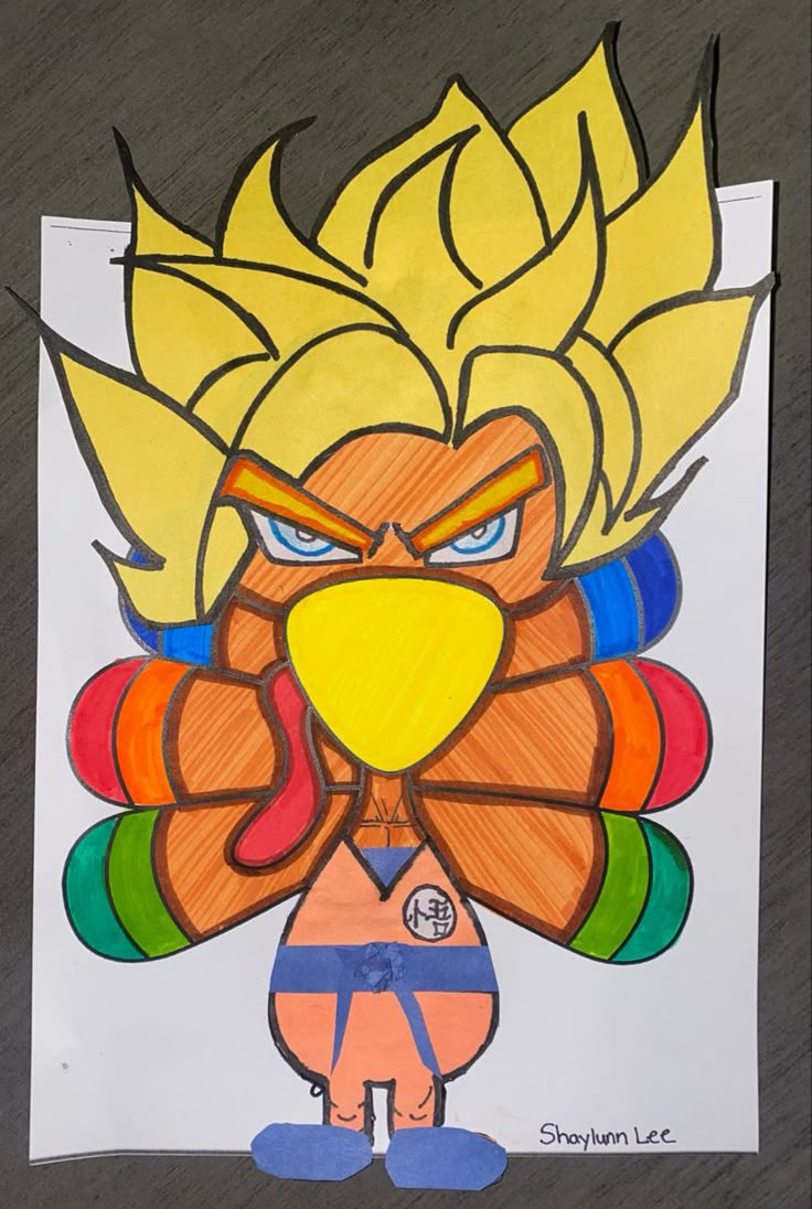 Turkey Disguise with regard to Goku Turkey in Disguise