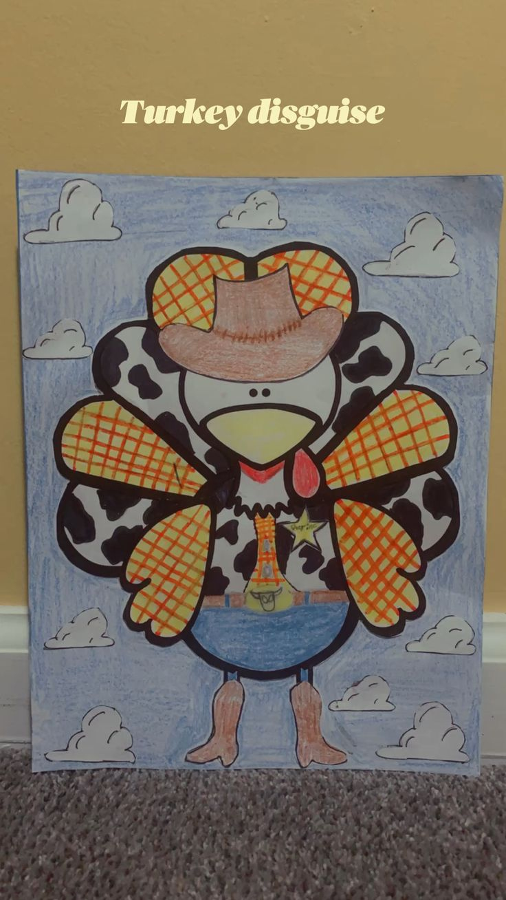 Turkey Disguise within Turkey in Disguise Woody