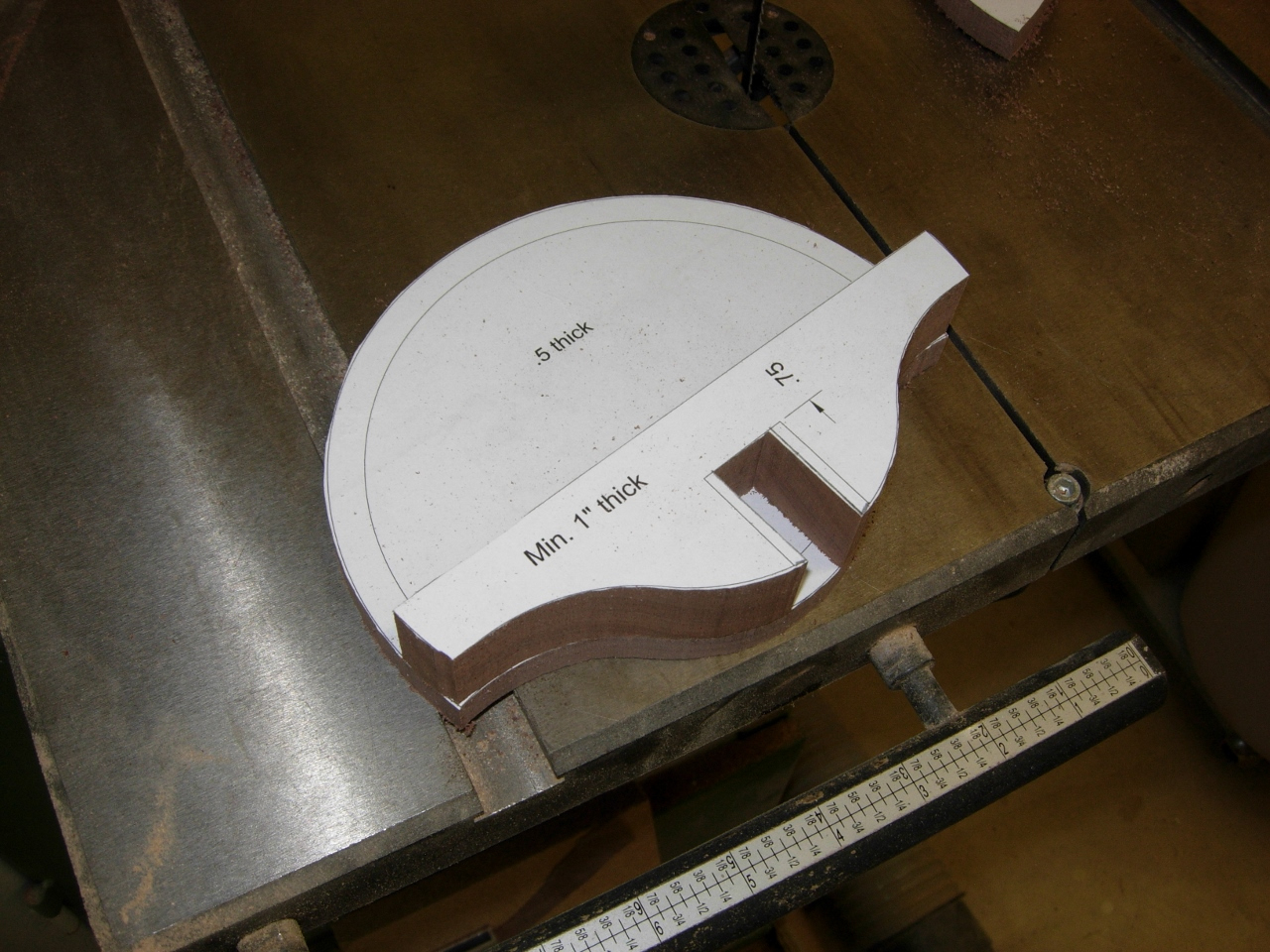 Turkey Fan Mount Plans | Midnight Woodworking with Printable Turkey Plaque Template