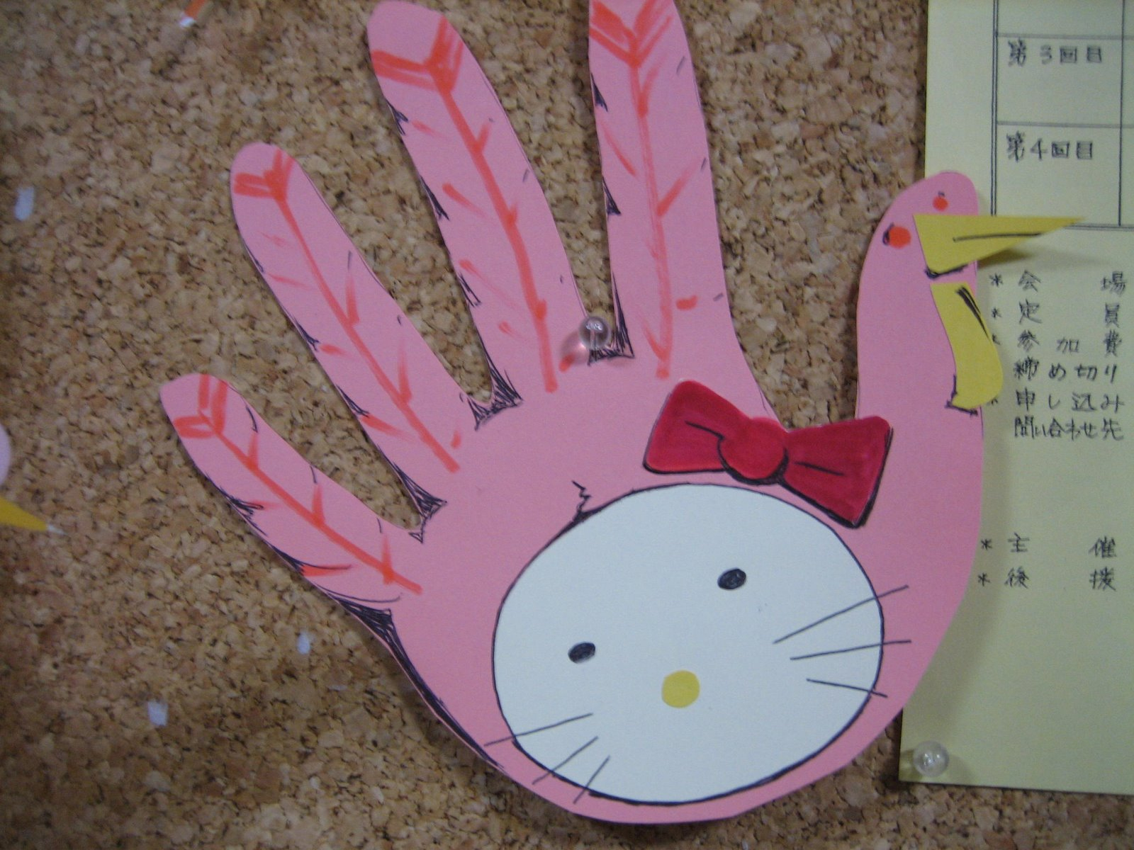 Turkey Hand – Hello Kitty Hell with regard to Turkey In Disguise Hello Kitty