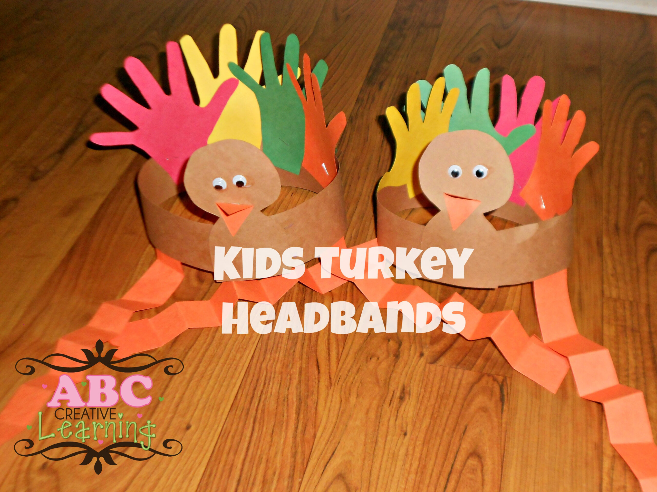 Turkey Headband Craft For Kids - Simply Today Life in Thanksgiving Turkey Headband Printable