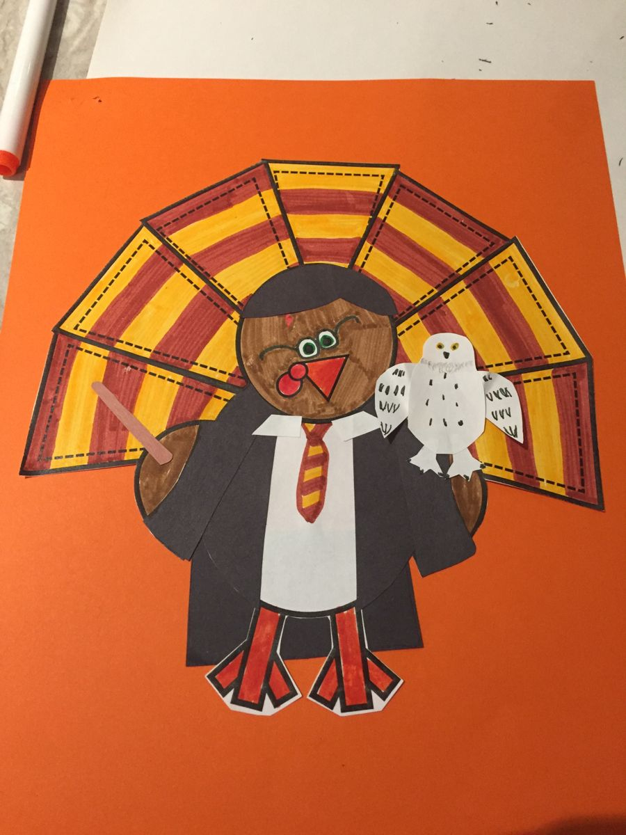 Turkey In Disguise- Harry Potter within Turkey in Disguise Harry Potter