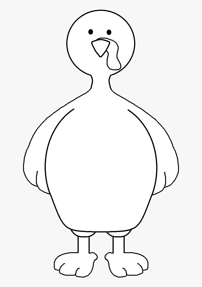 Turkey With No Feathers Clipart, Hd Png Download - Kindpng throughout Printable Turkey Without Feathers