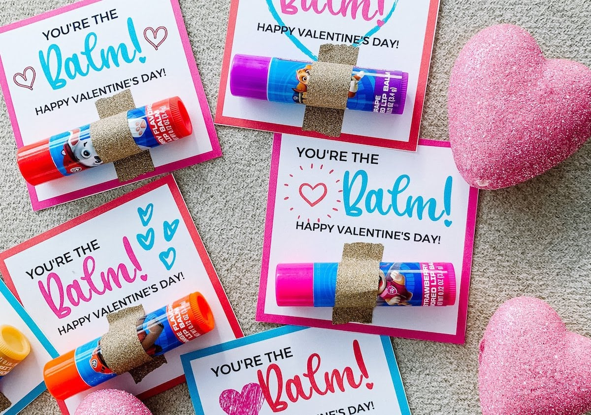Unique, Fun, &amp;amp; Free Lip Balm Valentine Printables - Simply September with Lip Balm Valentine Printable