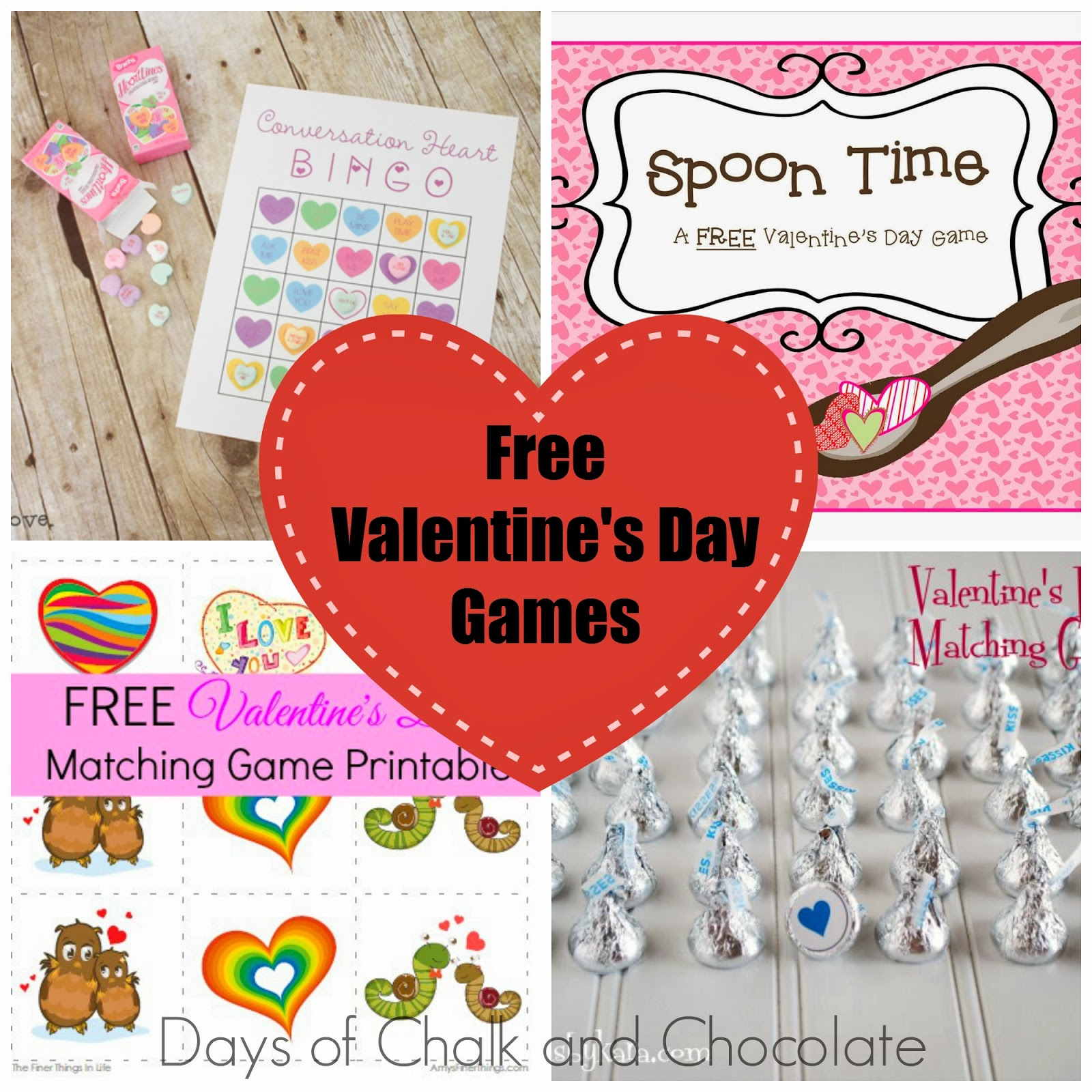 Valentine&amp;#039;S Day Games Free Printables! | Days Of Chalk And Chocolate throughout Free Printable Valentine&amp;amp;#039;s Games