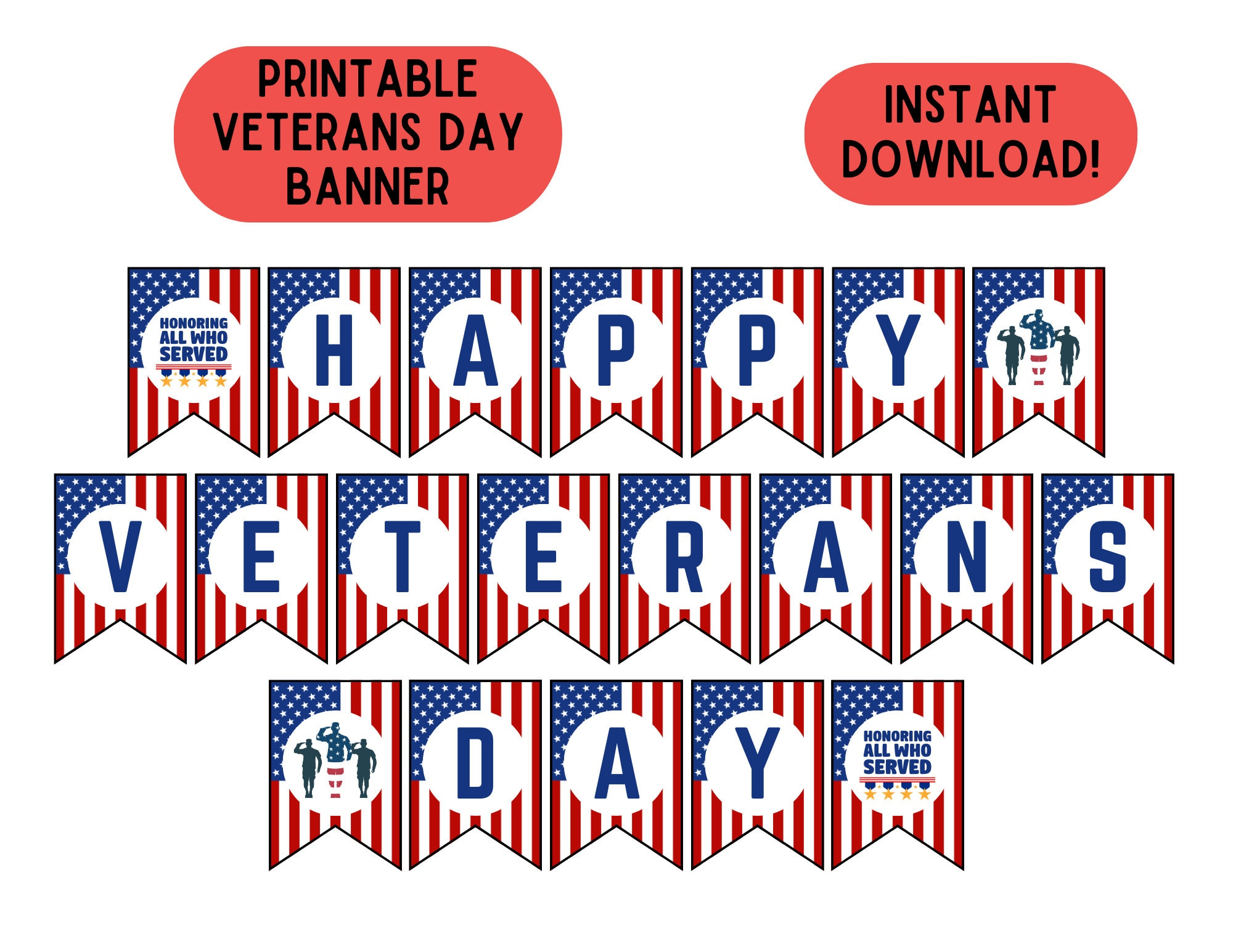 Veteranes Day Banner Danke Veteranen Zeichen Druckbare Veterans intended for Veterans Day Banner Printable